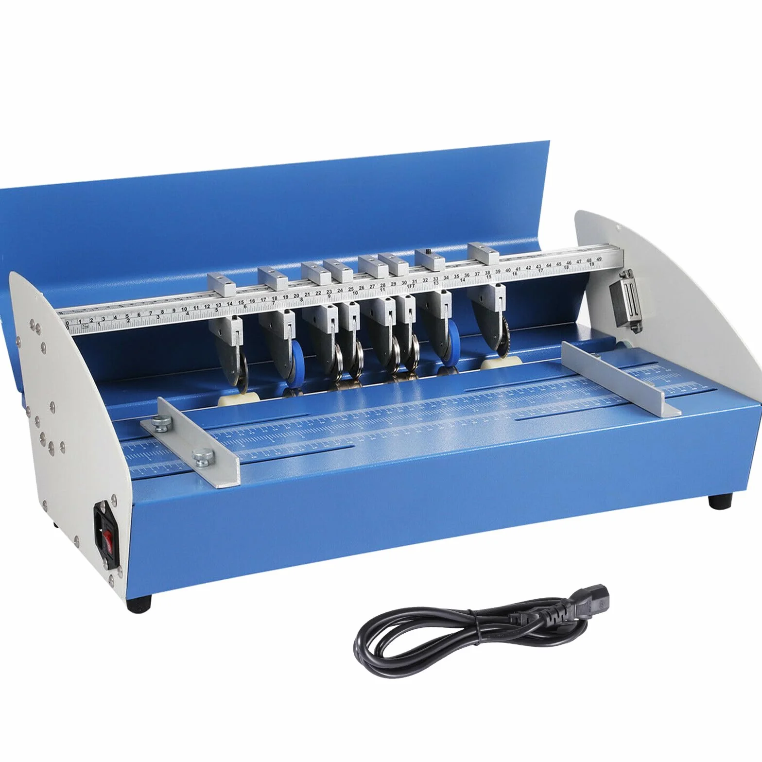 VEVOR 3 w 1 520mm Maszyna Do Linowania Elektryczna Wiertarka Wiertarka Elektryczna Papier Metalowy Wielofunkcyjny