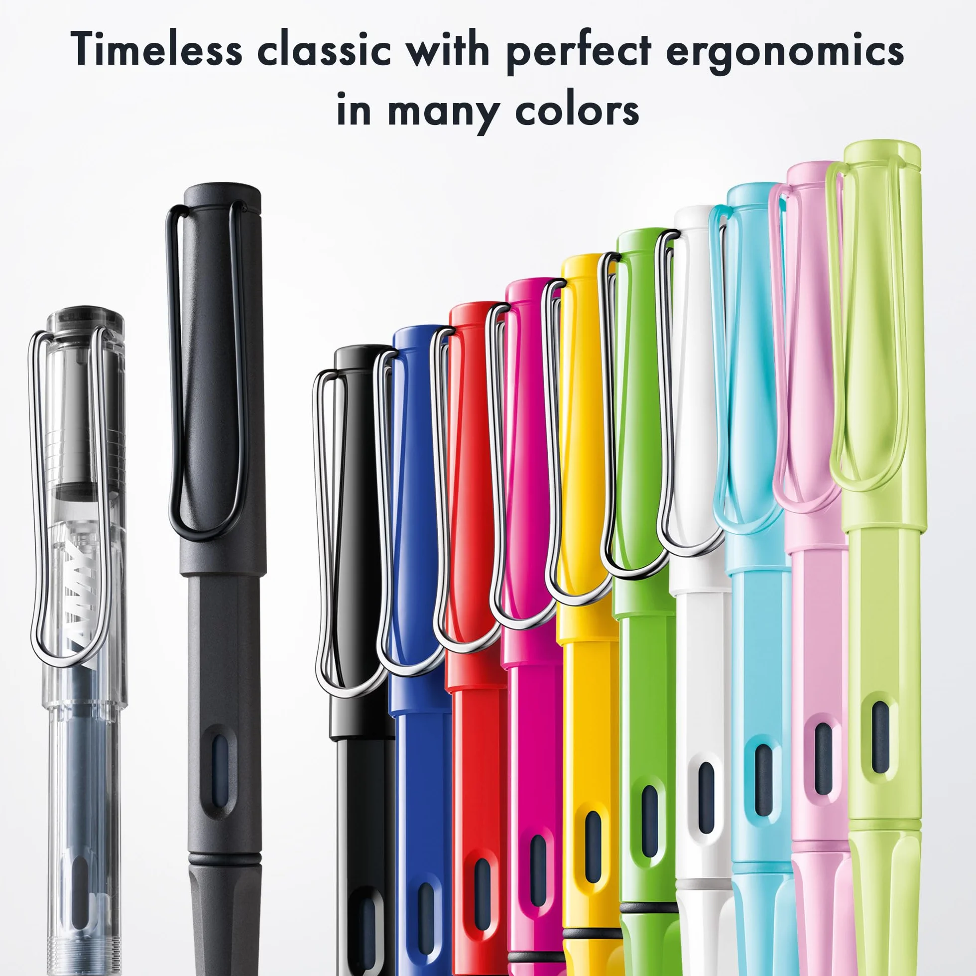 Lamy F/P 12 M Pióro Wieczne Przezroczyste