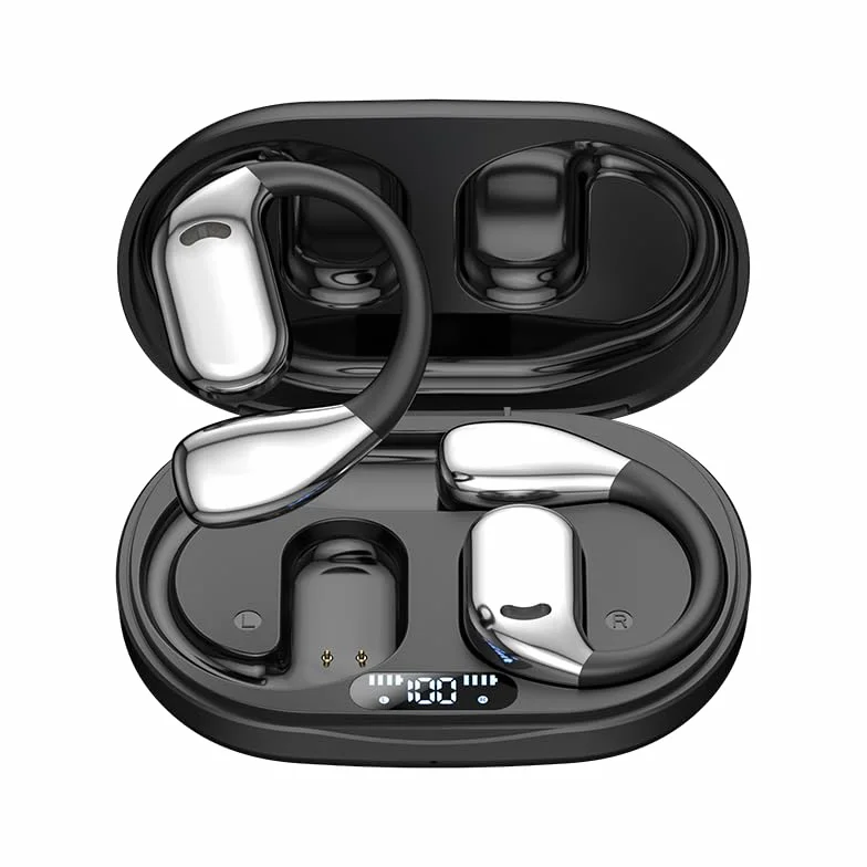 Słuchawki tłumaczeniowe Hy-T26 Pro Bluetooth 144 języki, translator earbuds czarne M75