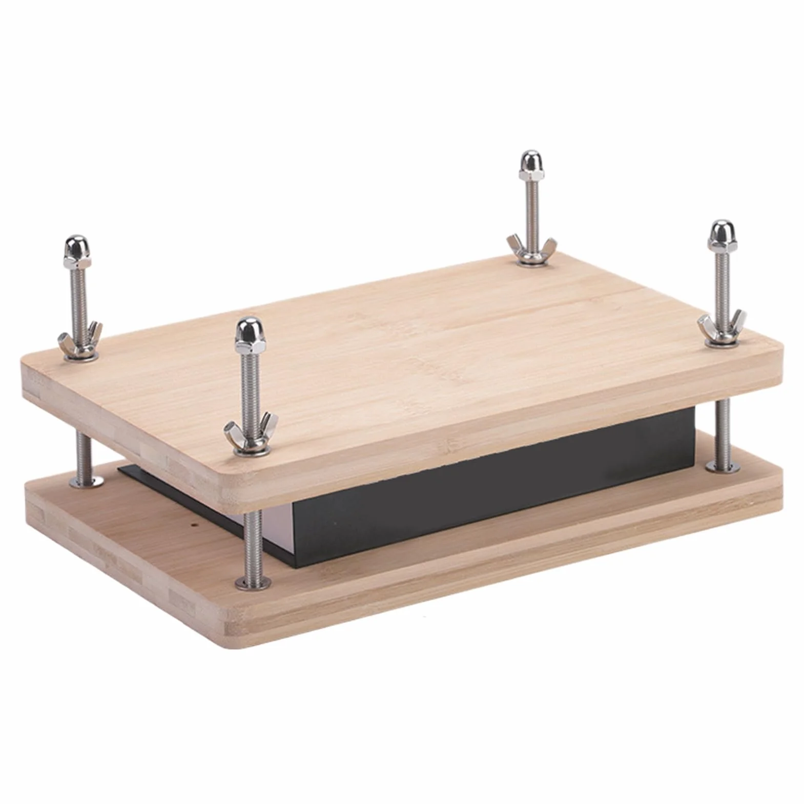 Book Press Wood, zestaw do bindowania książek, zestaw do bindowania książek, ręcznie wykonany dla uczniów, nauczycieli lub miłośników rzemiosła artystycznego