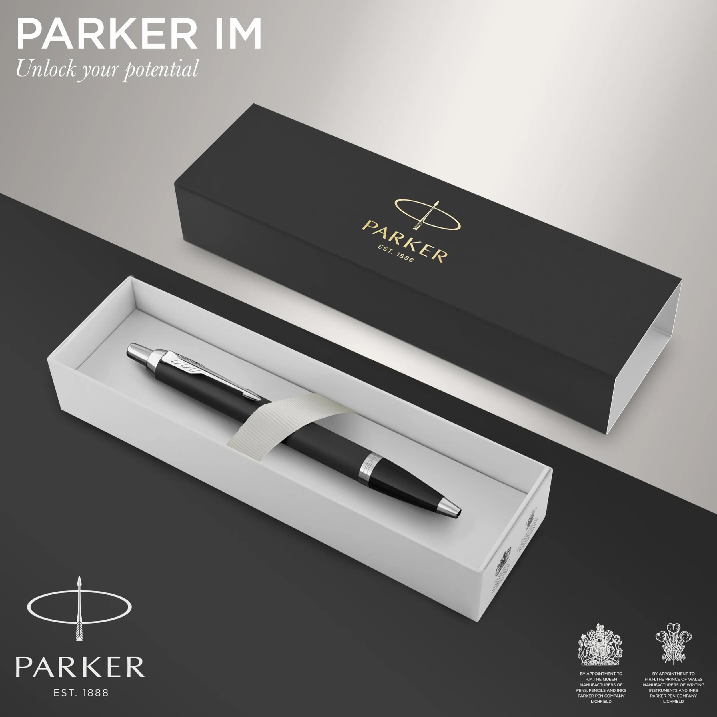 Parker Im Długopis Czarny 17.6 x 5.2 x 3.2 cm