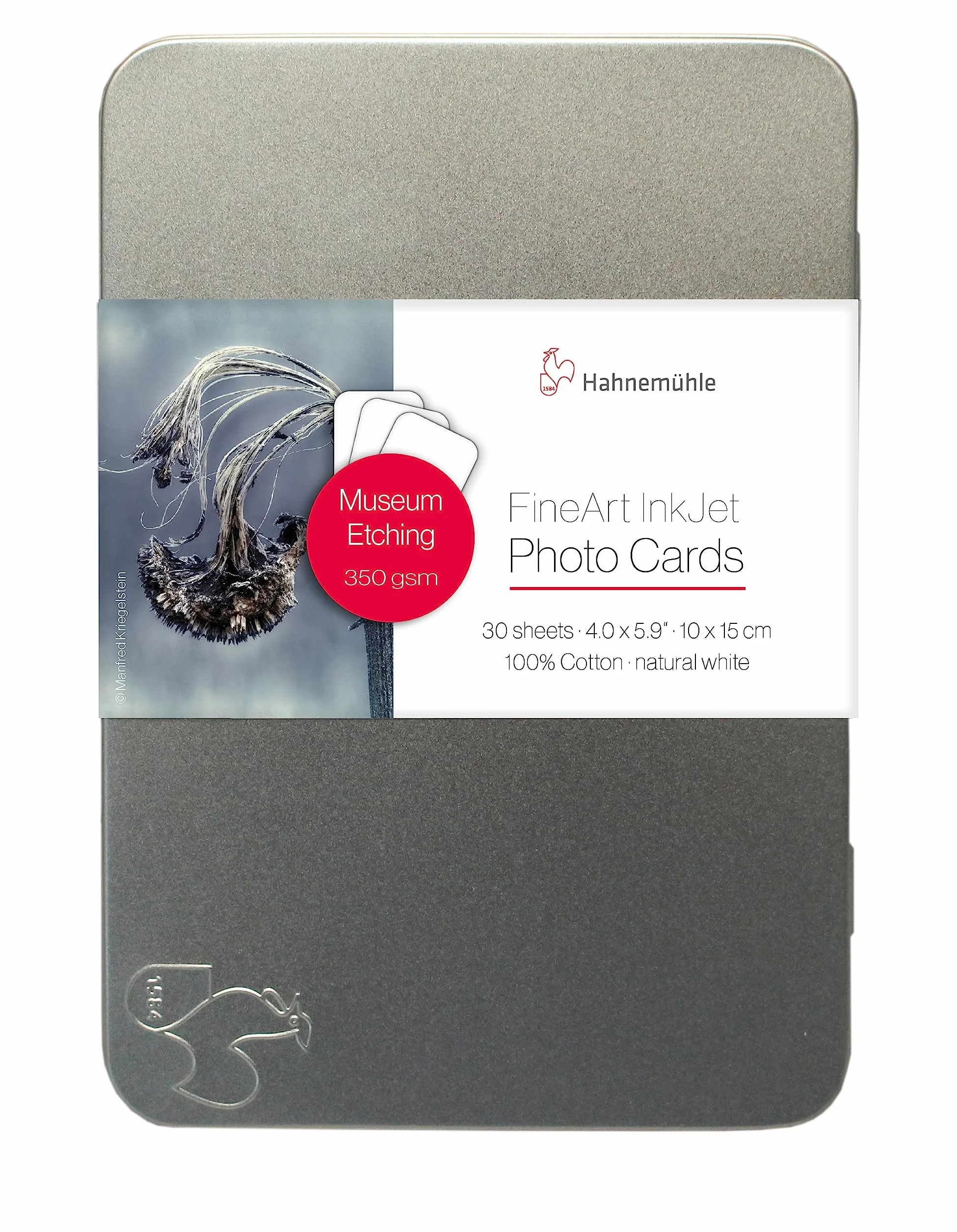 Hahnemühle 10640771 Digital FineArt Museum Etching Photo Cards, 10 x 15, 100 x 150 mm