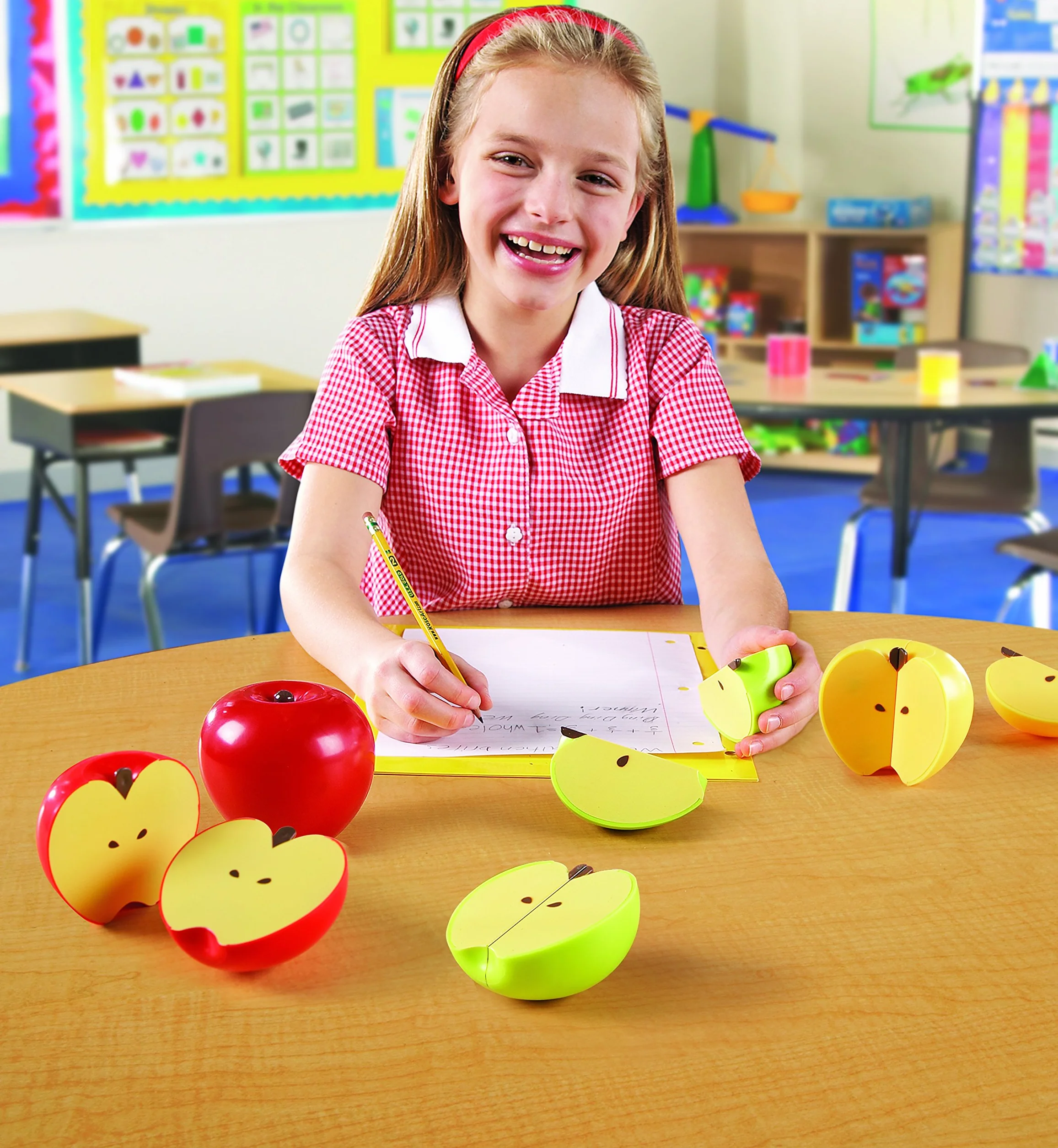 Learning Resources Magnesyczny Apple Frakcjas 10-Kawałek Zestaw