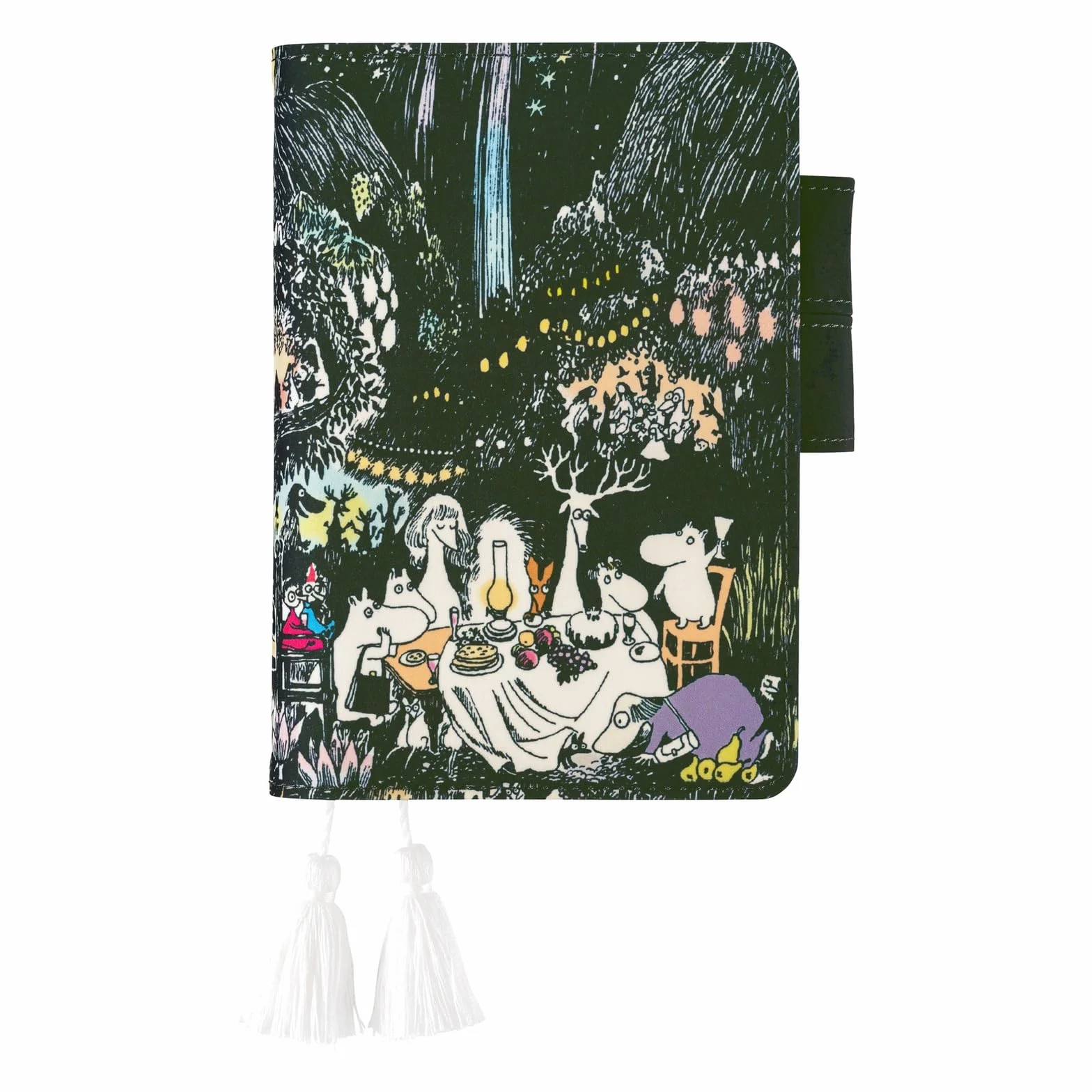 Hobonichi Techo A6 pokrowiec na planer Muminki noc wielkiej imprezy