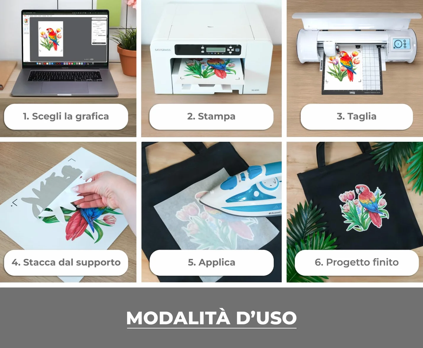 Siser Easy Subli Pack 5+5 termotransferowy winyl do druku sublimacyjnego A4