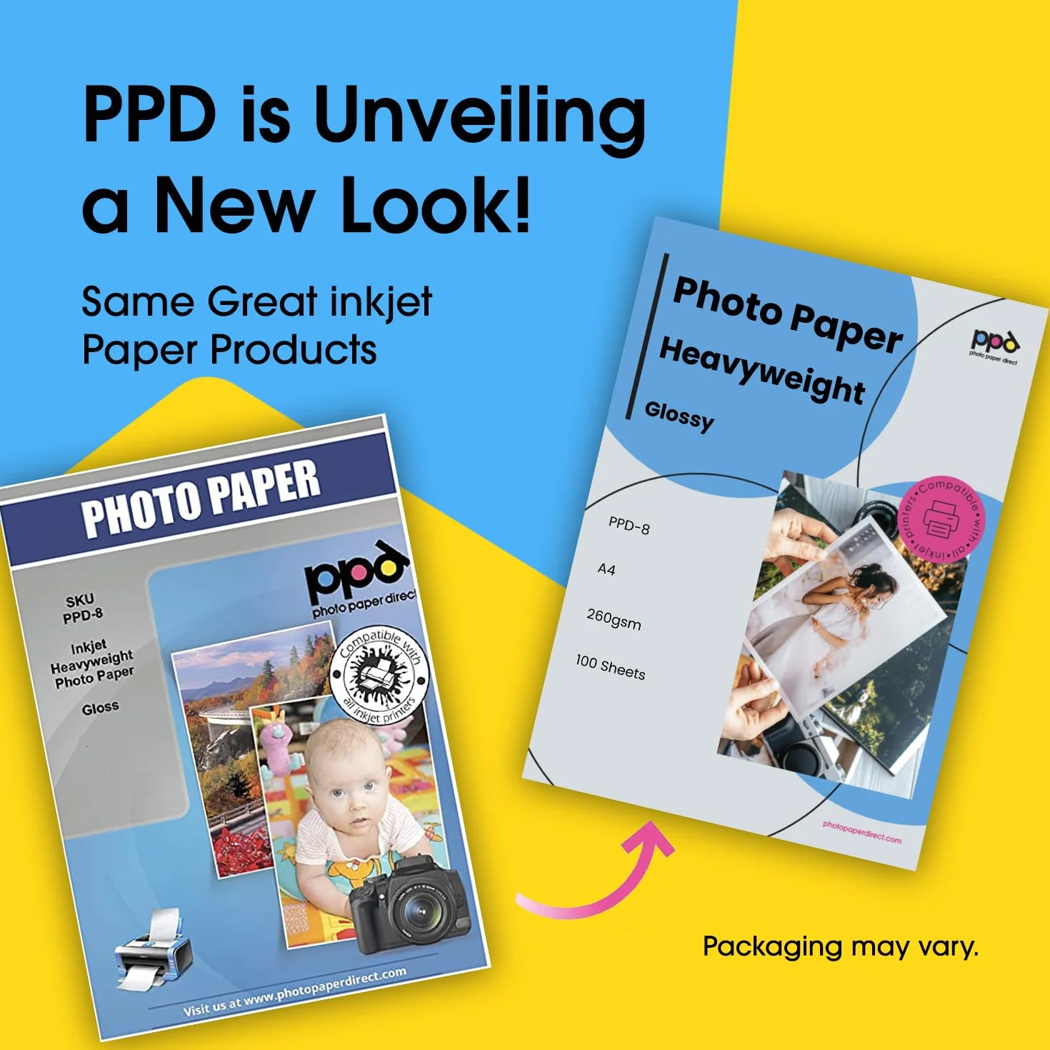 PPD A4 100 Arkuszy 260g Błyszczący Papier Fotograficzny