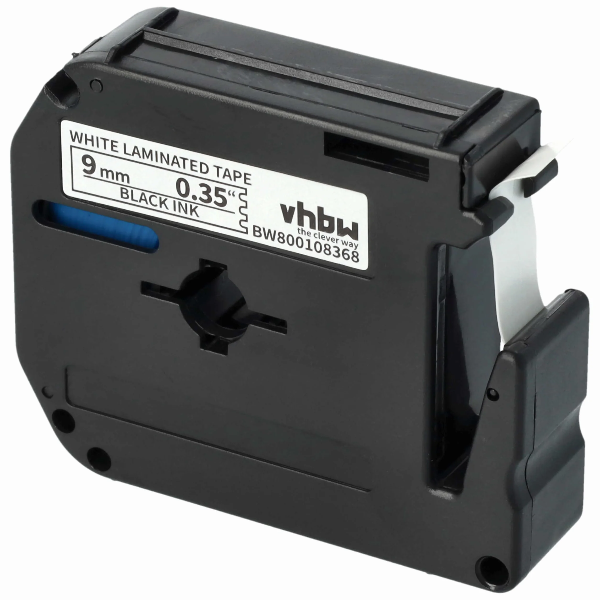 vhbw 5 x taśma do etykiet Brother M-K221 do drukarki etykiet 9 mm, czarna na białym