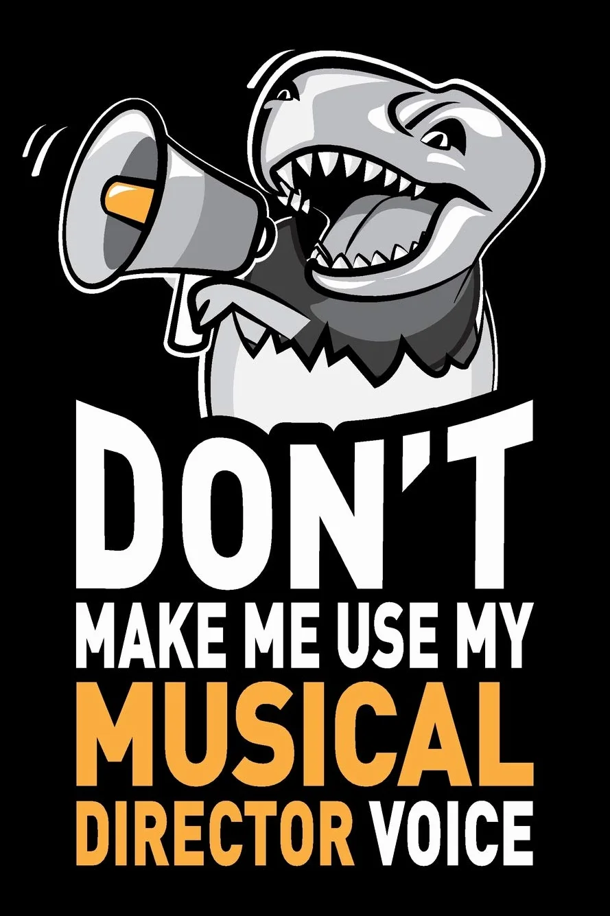 Don't Make Me Use My Musical Director Voice: Funny Musical Director Journal Notebook Diary Gag Appreciation Thank You Gift