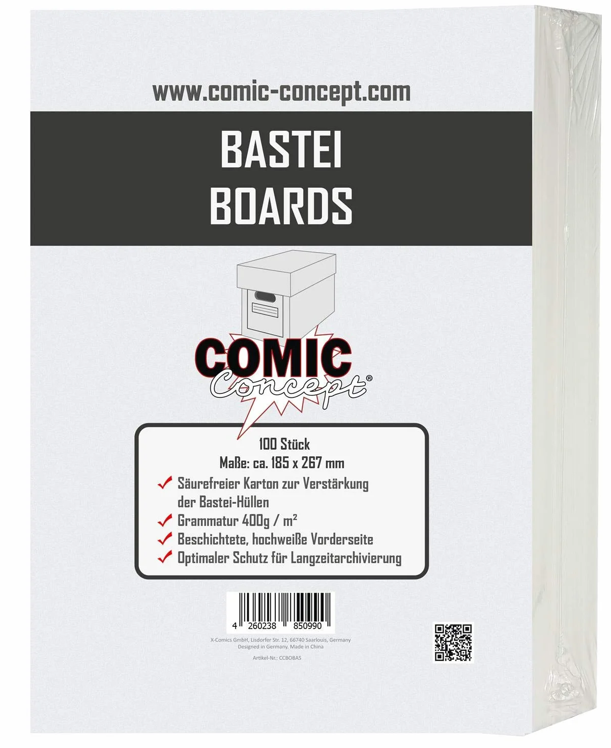 Unbekannt Comic Concept Bastei Boards (185 x 267 mm)