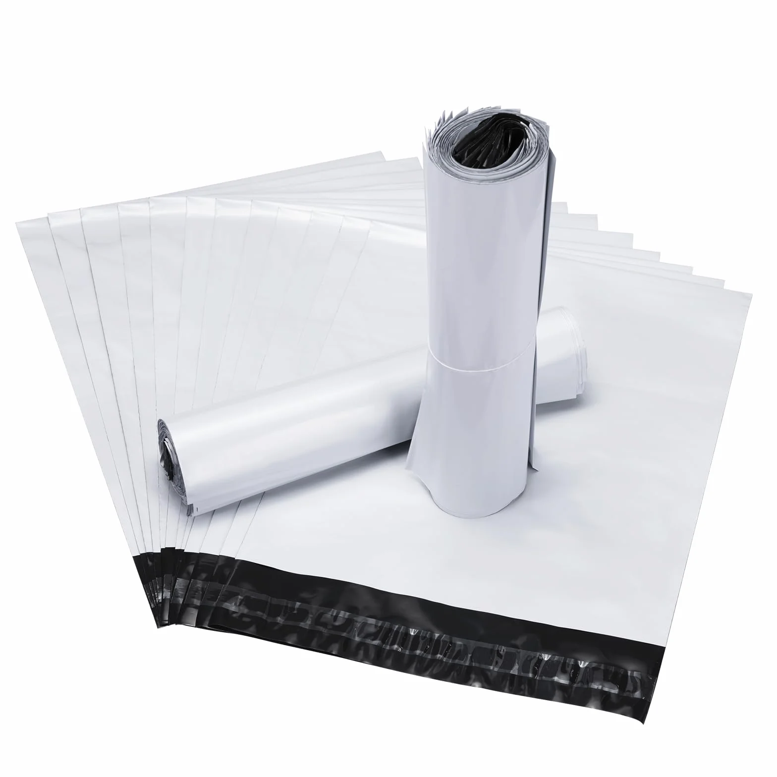 100 sztuk koperty plastikowej wysyłki, 25 x 36 cm, opakowanie wodoszczelne i pyłoszczelne, woreczek wysyłka opakowania opakowania na ubrania, hermetyczne torby samoprzylepne