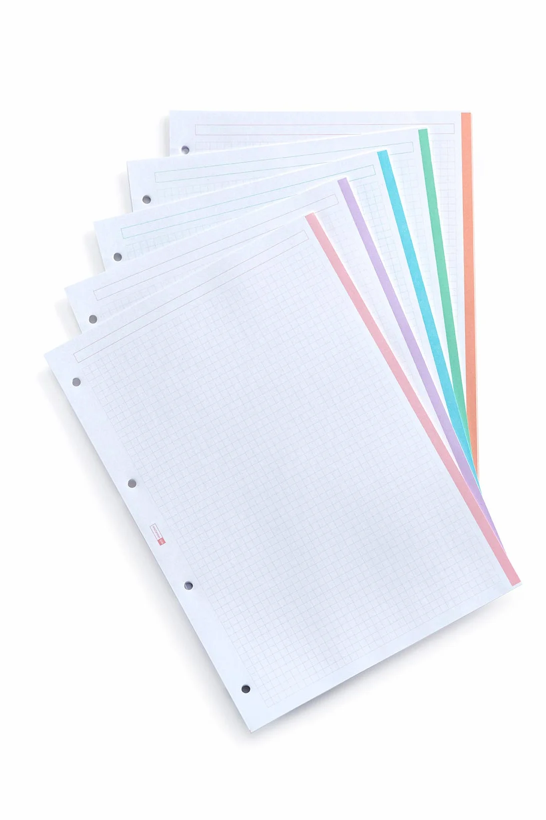 Miquelrius - notebook Carpebloc, folder z 4 segregatorami pierścieniowymi z podkładką 100 arkuszy do kwadratu, zamknięcie z gumy karpesanowej, błękitny