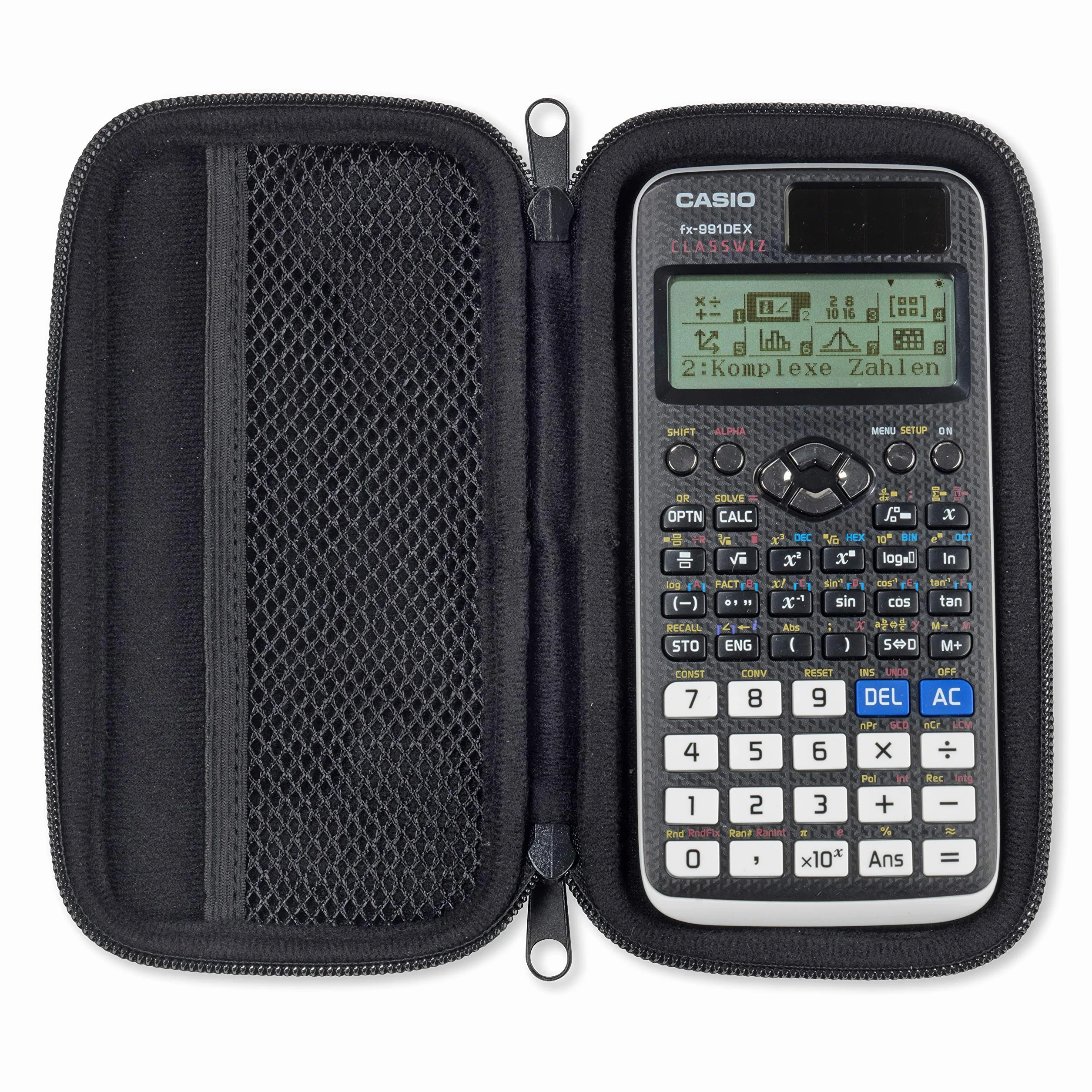 Casio GRAPH-CASE-SB-BK Kalkulator Naukowy, Czarny, 12,5 x 22 x 3,8 cm