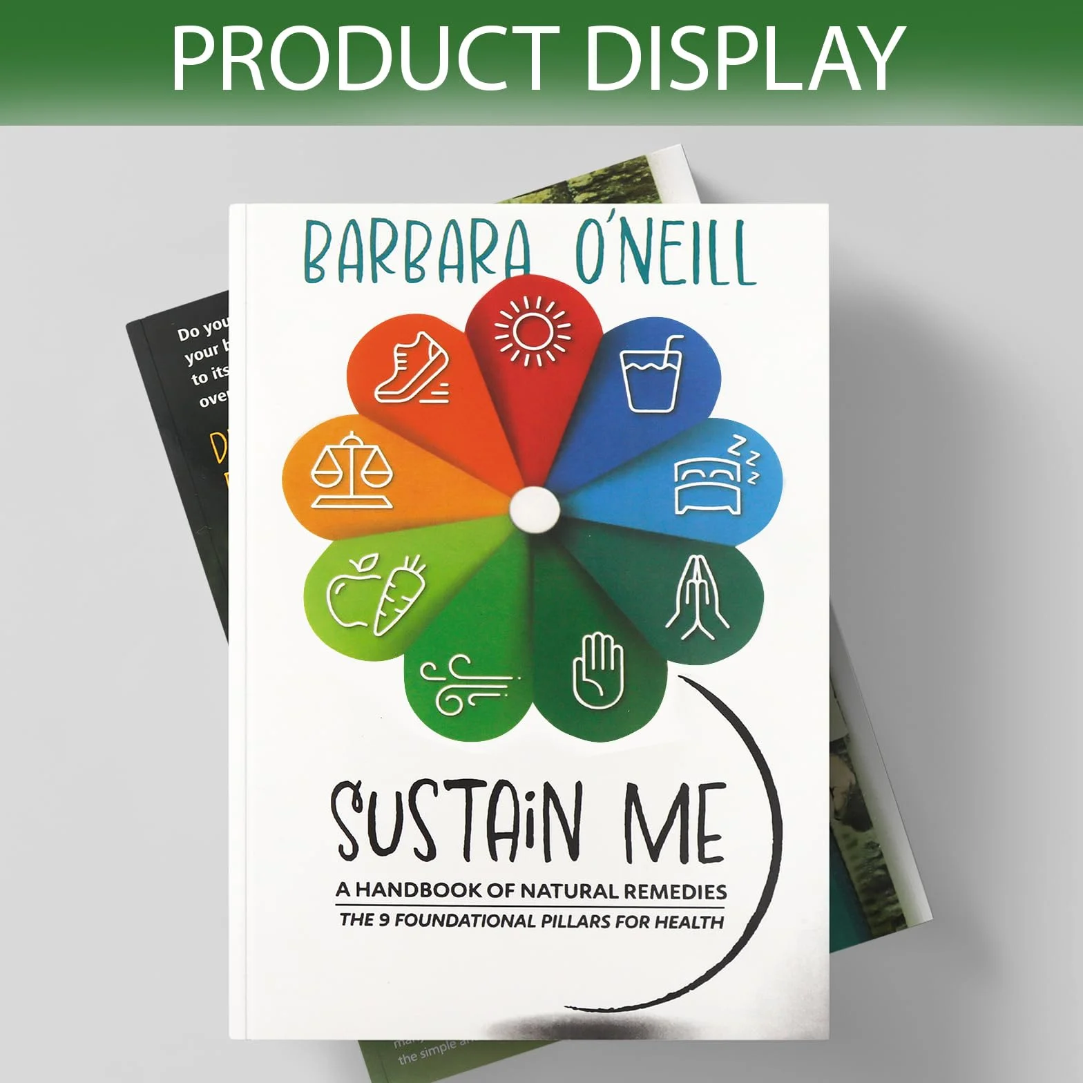 Sustain Me, książki z ziołami, naturalne środki lecznicze, encyklopedia ziołowa, podręcznik naturopatyczności, dziewięć podstawowych filarów zdrowia, obowiązkowa pozycja dla entuzjastów