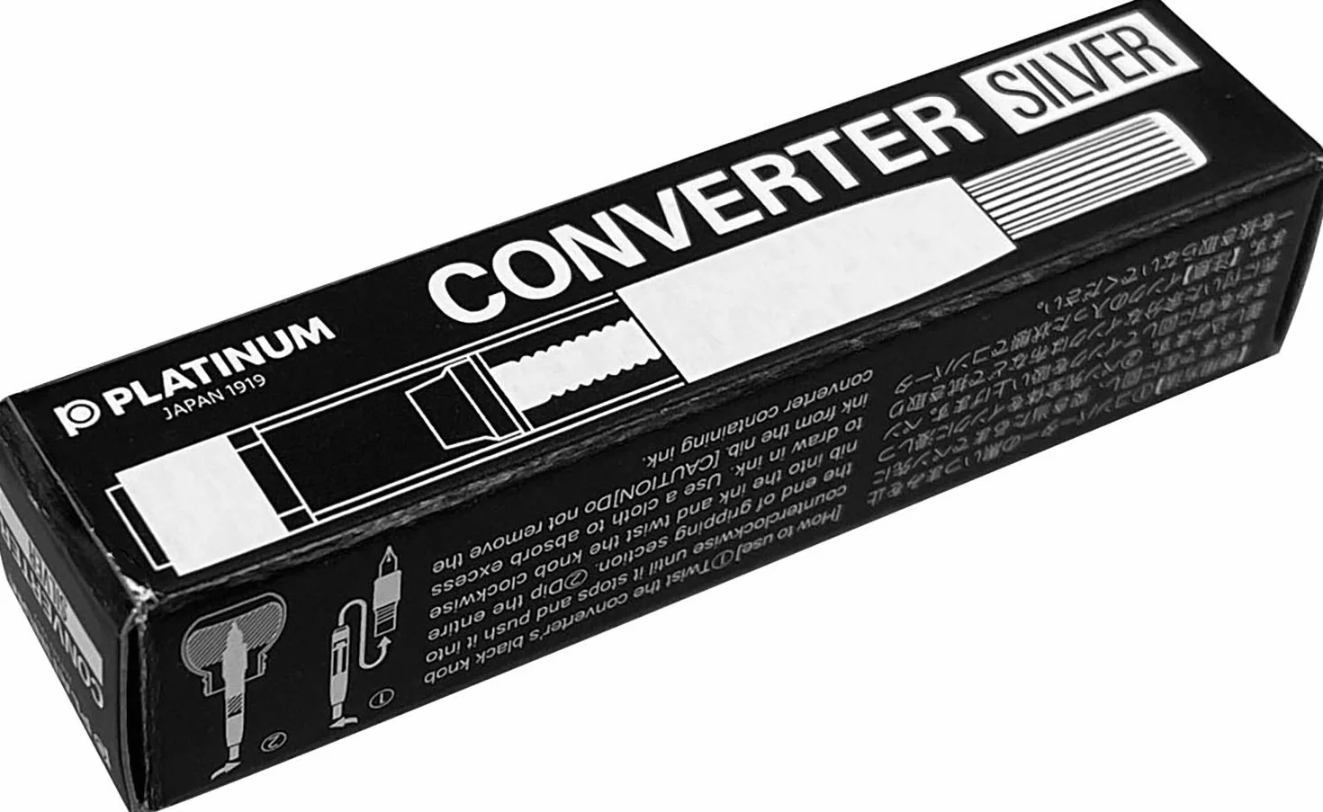 プラチナ万年筆 Platinum Pióro wieczne Converter Silver 700A #9