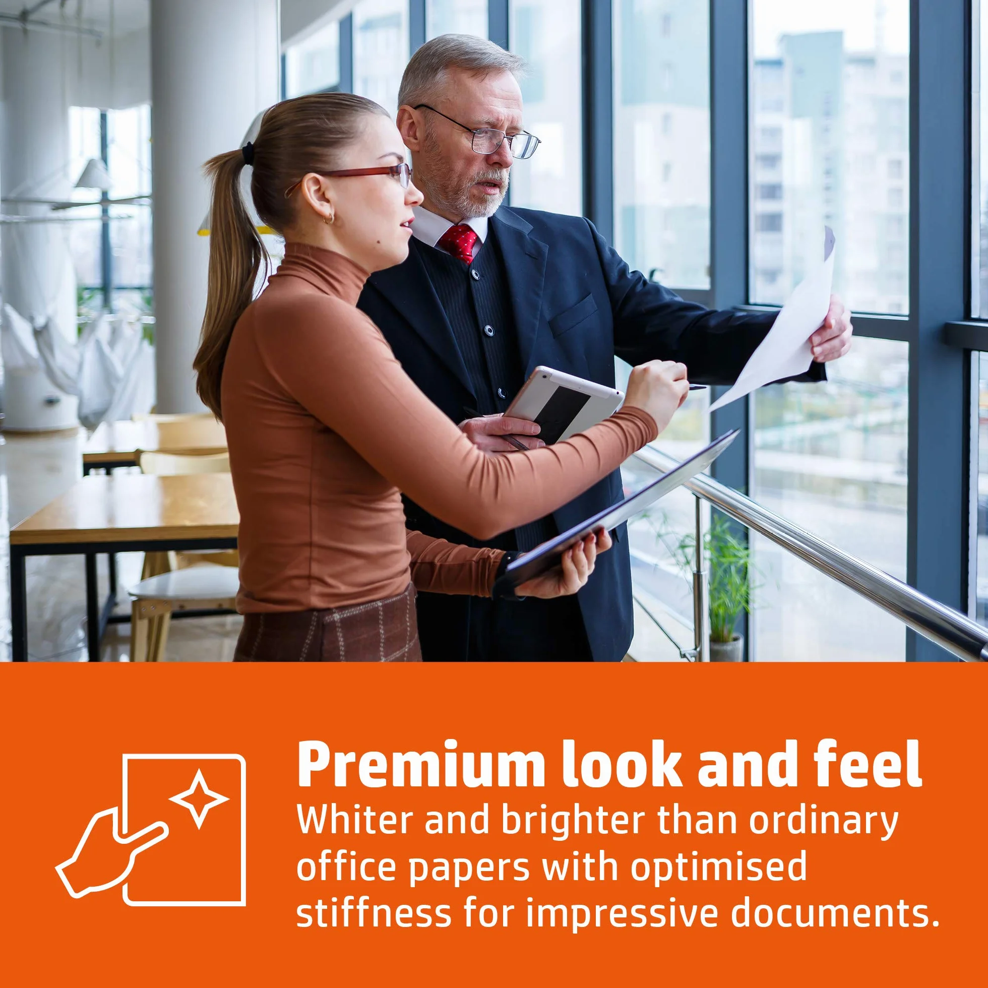 HP Papier premium FSC A4 90 gsm 500sh/PK 5 szt.