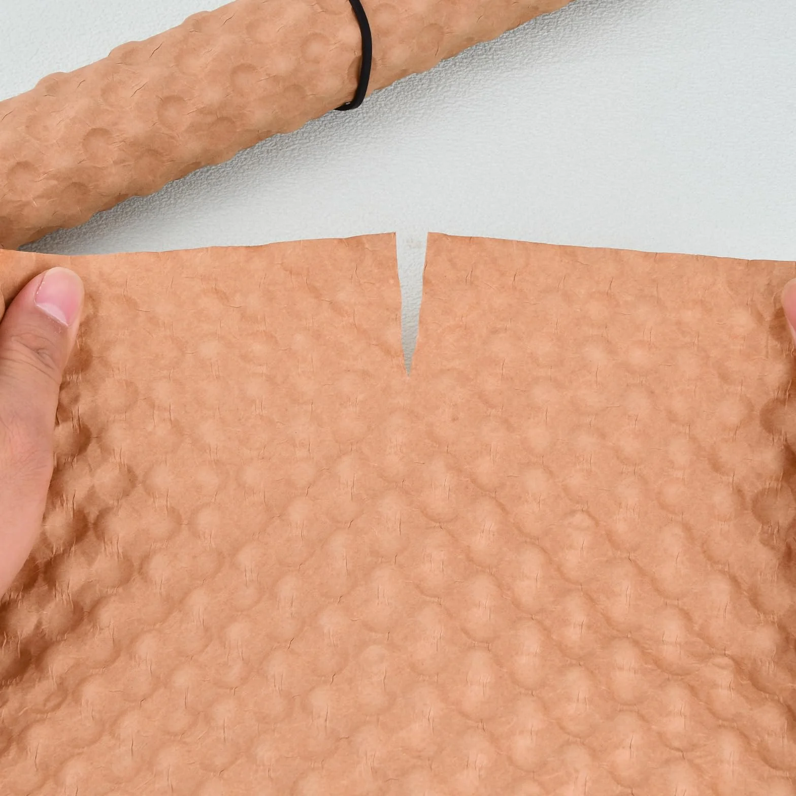 Papierowa owijka bąbelkowa, ekologiczna owijka amortyzująca, 50 arkuszy 29 x 30 cm, bańka papierowa do pakowania, materiały do przeprowadzki, wysyłki, materiałów eksploatacyjnych, przechowywania