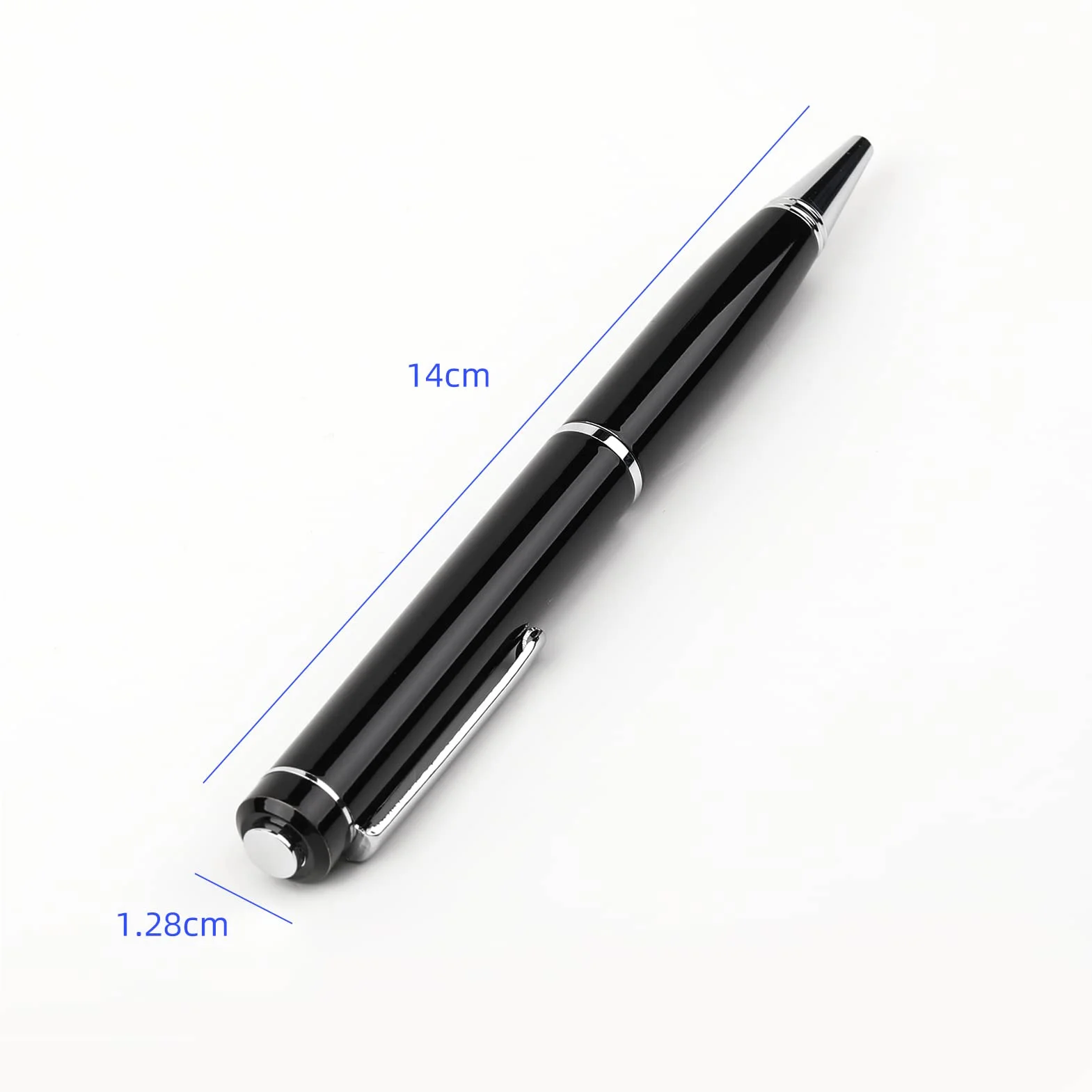 Dyktafon cyfrowy, cyfrowy dyktafon, pióro, aktywowany dźwiękiem, dyktafon, profesjonalny odtwarzacz muzyczny z kablem USB, zatyczka do uszu, do wykładu, spotkania, wywiadu