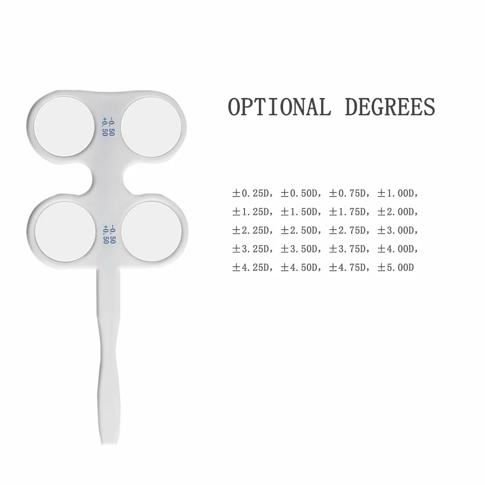 Flipper optyczny Tester wzroku okulary Optometryczne Soczewka flipper Okulistyczny flipper Zestaw potwierdzający flipper Okulistyczny Instrumenty optyczne (±1.75D)