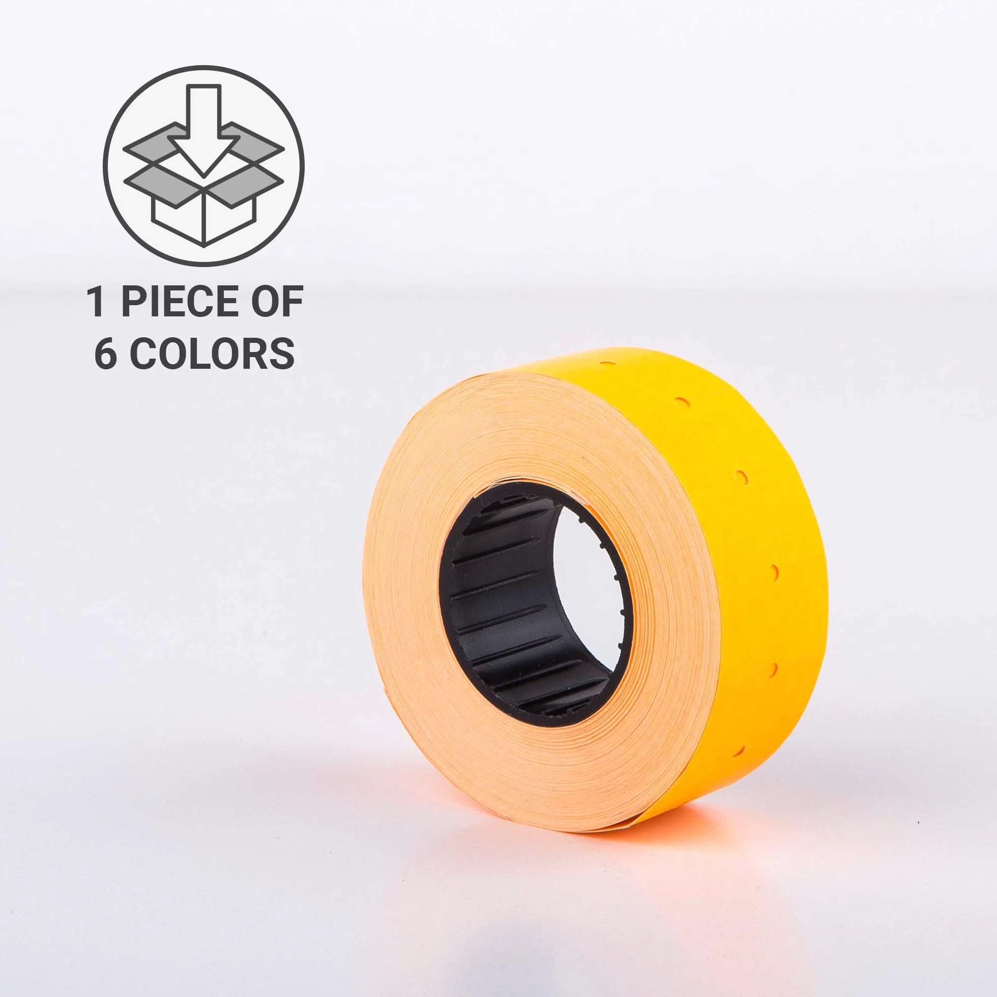 MX-5500 mieszanka naklejek papierowych 21x12 mm 6 rolek