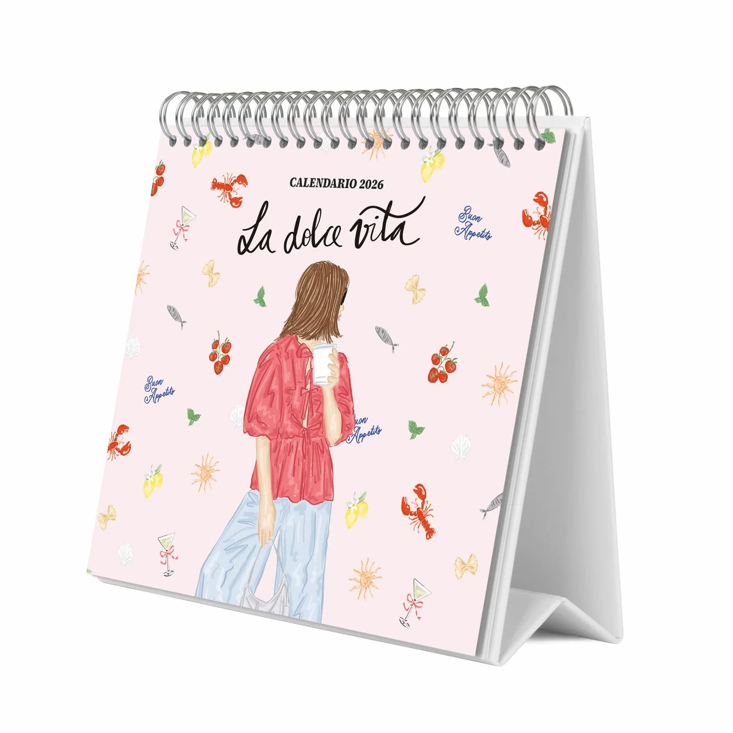 Grupo Erik Desk Calendar 2026 - Ana Marin Calendar 2026 Month To View | Monthly Desk Planner, Desktop Gifts Under 10 Pounds | Spanish Gifts For Friends