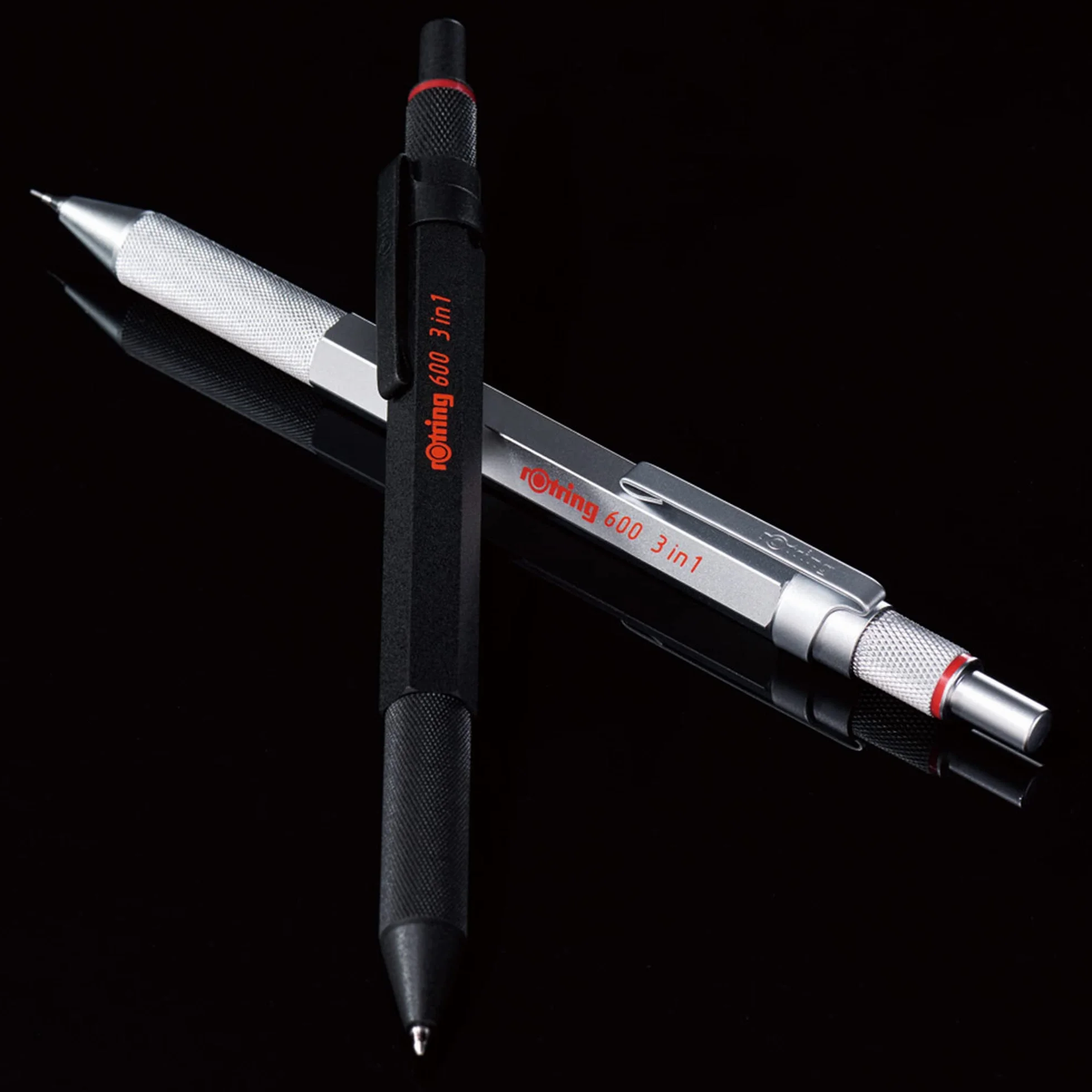 Rotring 2164109 Ołówek Automatyczny, Srebrny, 0.5mm