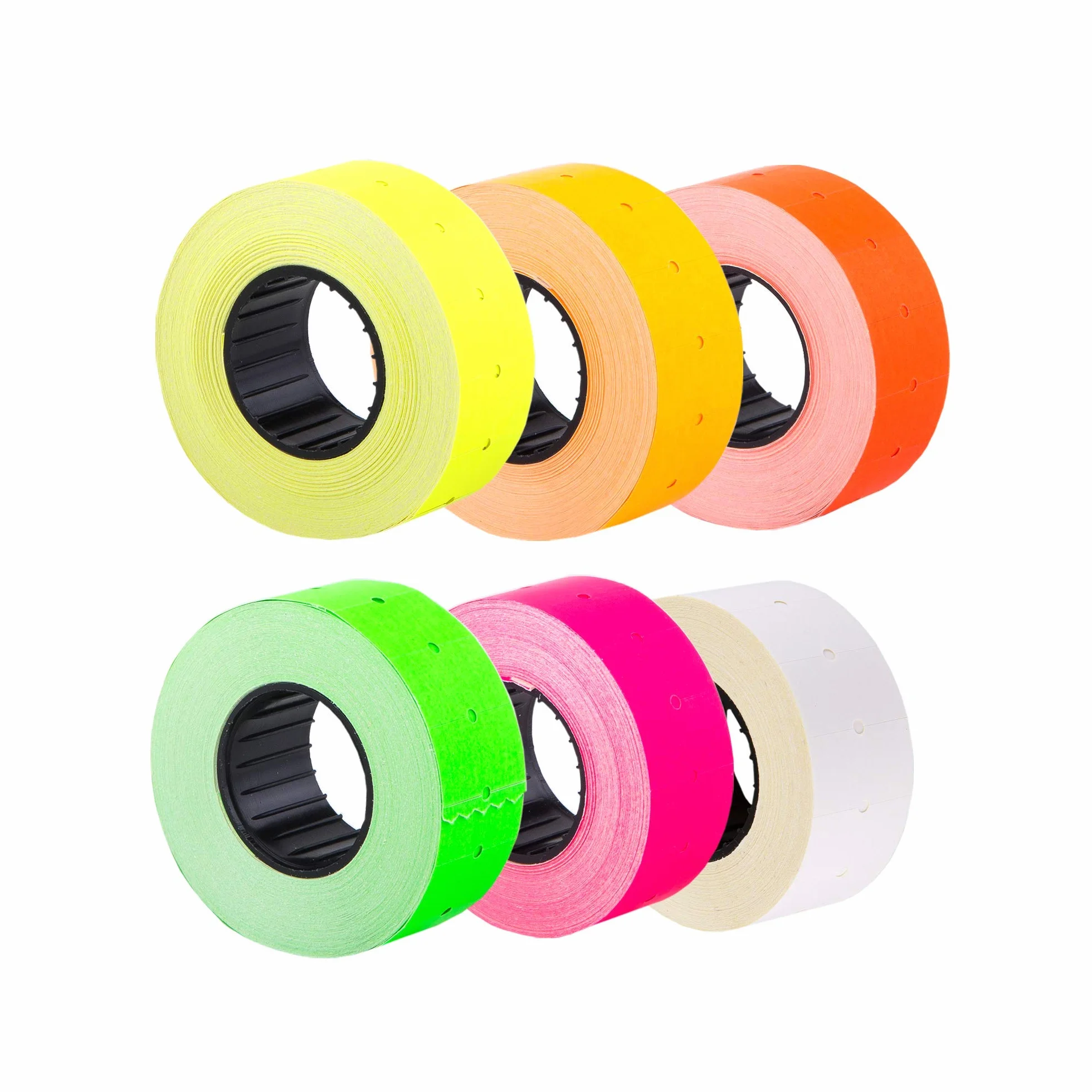 MX-5500 mieszanka naklejek papierowych 21x12 mm 6 rolek