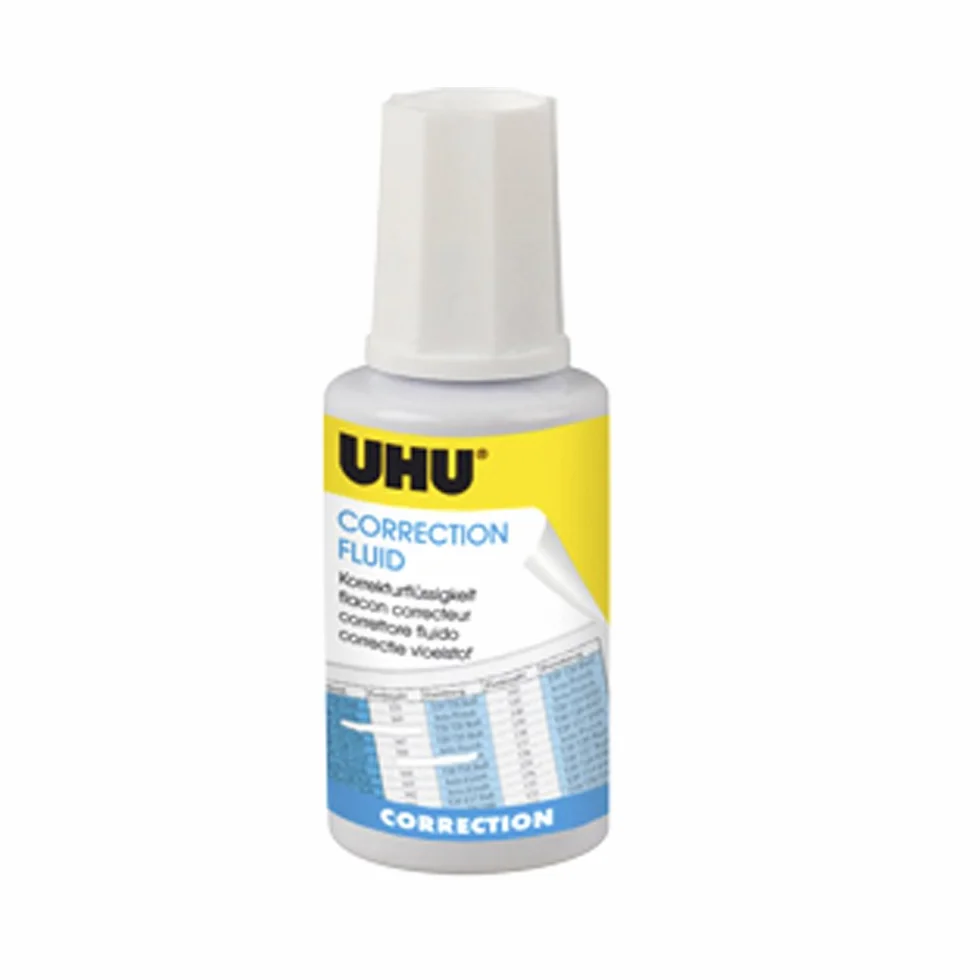 UHU Płyn korekcyjny korekcyjny, biały, 20 ml