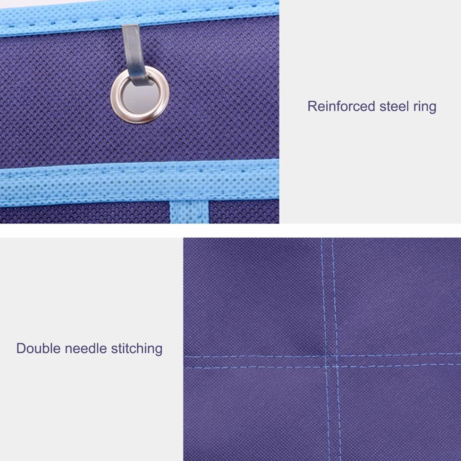 Numbered Classroom Pocket Chart Storage Bag, Classroom Cell Phone Window Hanging Bag, High Temperature Resistant, Widened Hook, for Office and Meeting Room, 36 Cells(Gray)