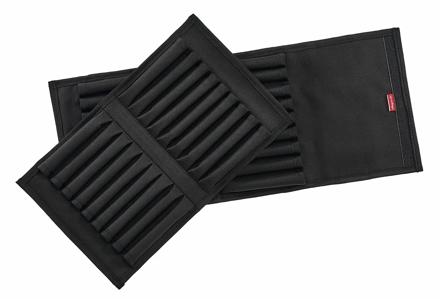 senseBag Wallet black na 36 markerów, torba z tkaniny poliestrowej z 24 kieszeniami na pisaki