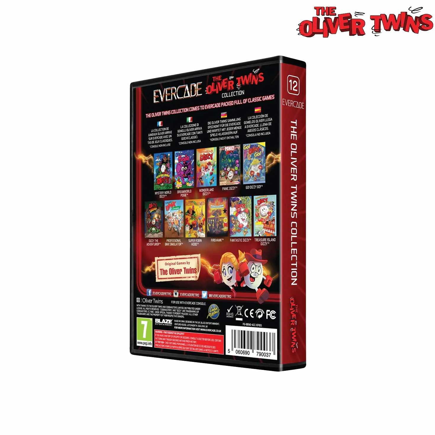 Blaze Evercade Oliver Twins Collection 1 kartridż