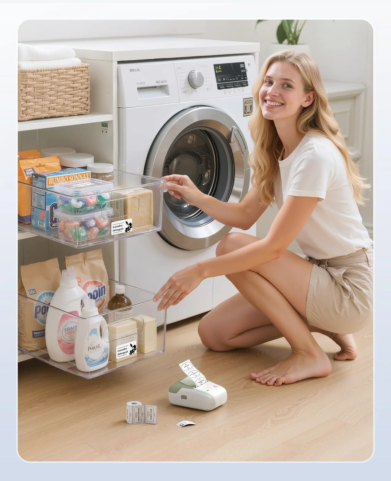 NIIMBOT Taśma termiczna do B21/B1/B3S, wodoodporna, olejoodporna i odporna na rozdarcie etykieta adresowa wysyłki, dostosowane etykiety naklejek 1,57 x 1,18 (40 x 30 mm), 230 na rolkę