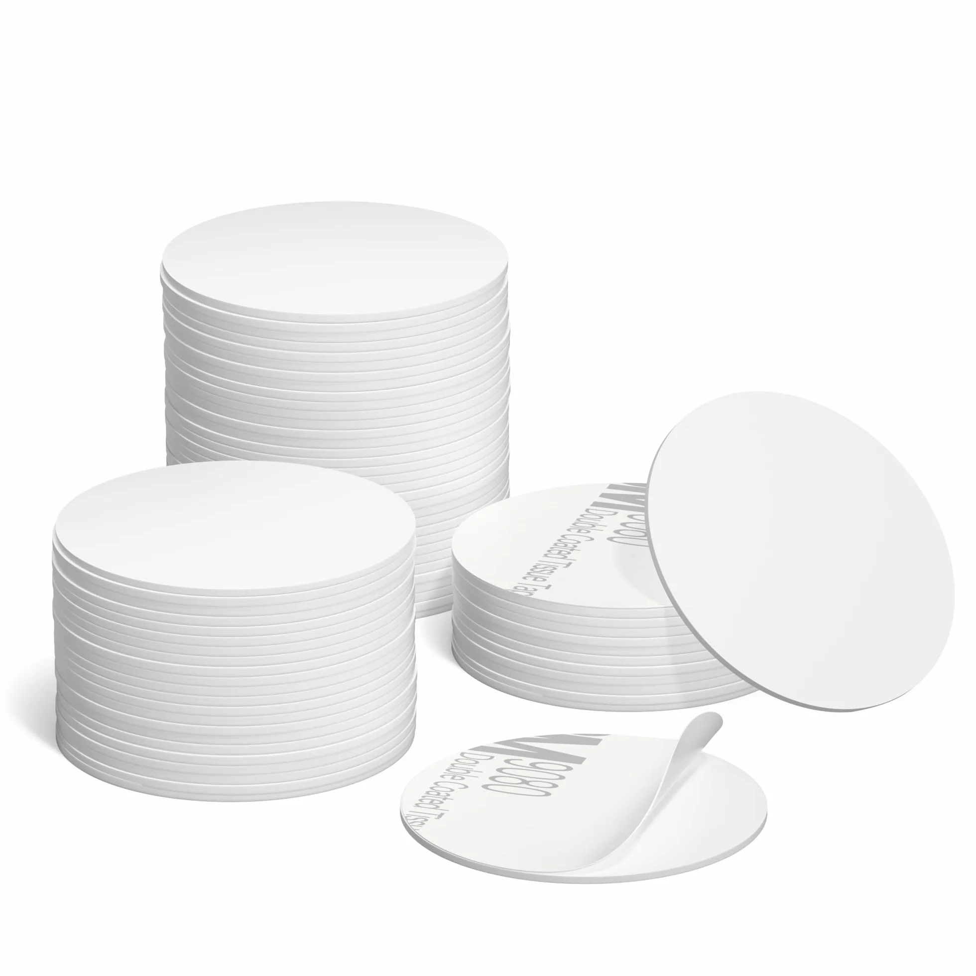 50 sztuk NTAG215 NFC Tags puste białe naklejki NFC karty NFC na monety kompatybilne z TagMo i Amiibo, z samoprzylepną stroną do łatwego mocowania