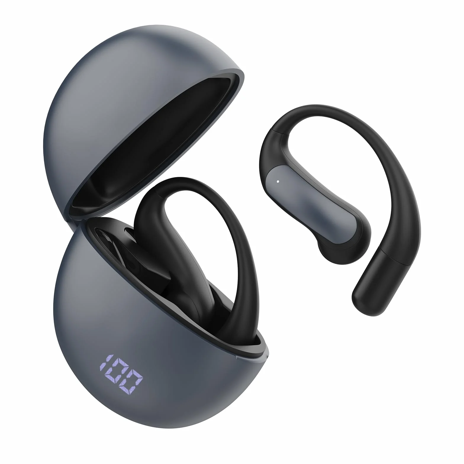 Słuchawki Tłumaczące AI firmy MMOBIEL – Tłumacz w Czasie Rzeczywistym w 148 Językach, Bluetooth 5.4, Otwarta Konstrukcja (Open-Ear), Obsługa Muzyki i Połączeń – Do Podróży, Biznesu i Nauki z Aplikacją