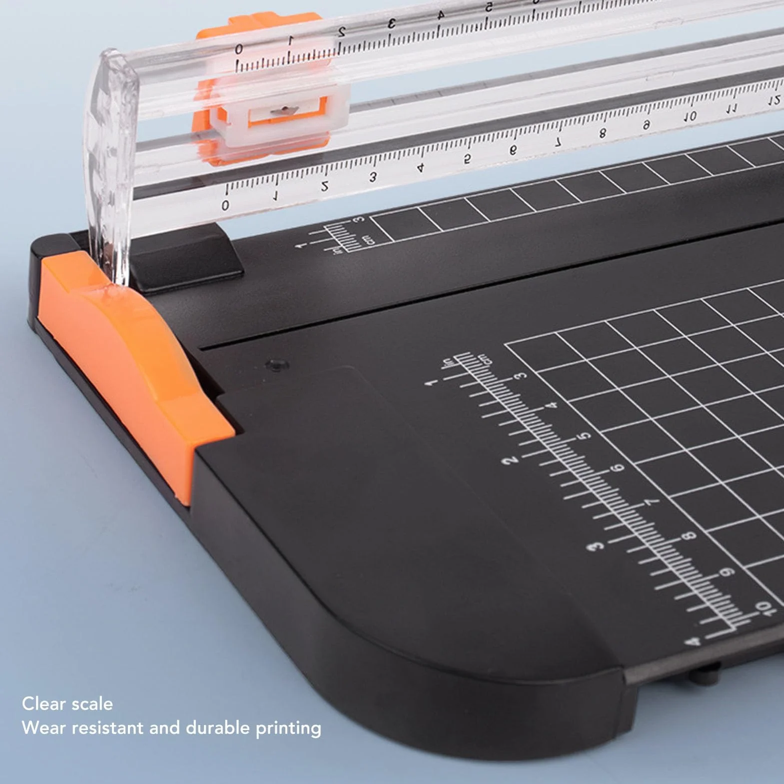 12 Inch A4 Office Paper Cutter Manual Scrapbooking Tool Features Safety Guard Side Ruler Auto Safety Guard Side Ruler Manual Scrapbooking Tool