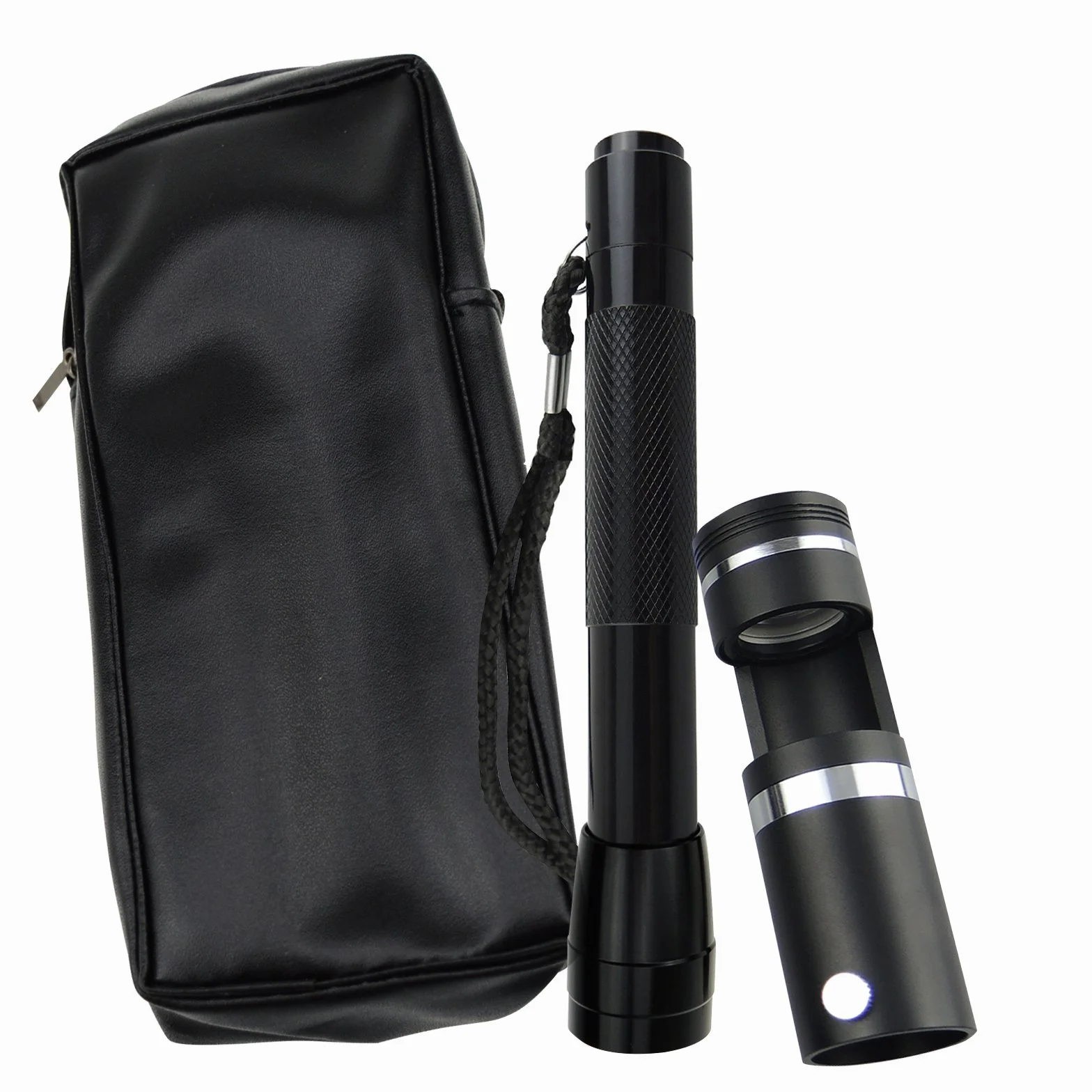 Profesjonalna lupa 18 mm 10 x Handheld Darkfield LED Polariskop z latarką, Dark Field Hastings lupa lupa