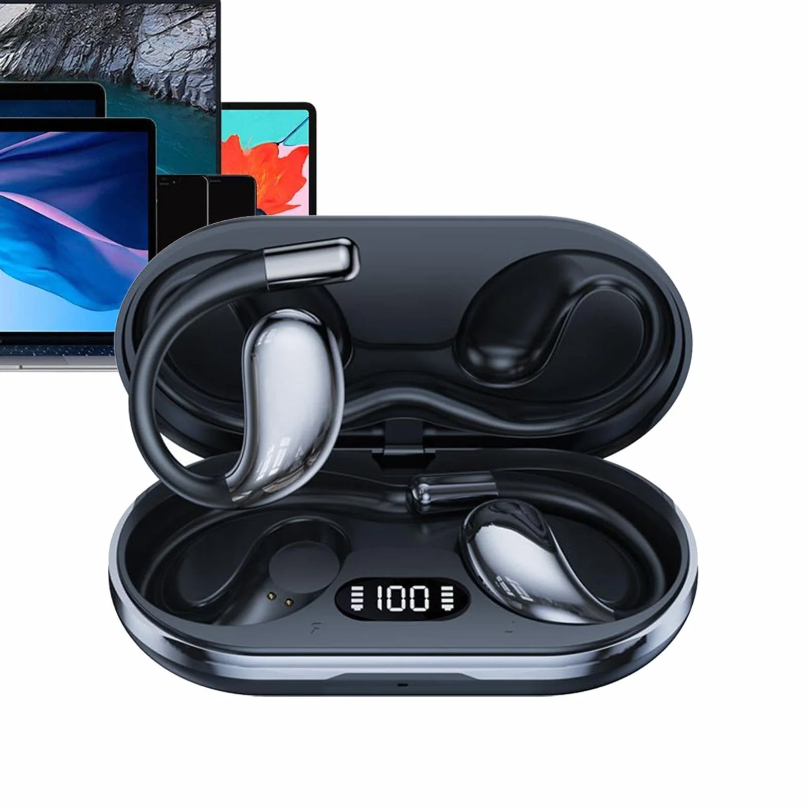 Travel Translator Earbuds | Ai Translator Earbuds | Translation Earbuds | Hifi Sound Earbuds | Smart Earbuds | Ai Translator Earbuds Real-time 60h Long Life And Hifi Sound For Travel Learning