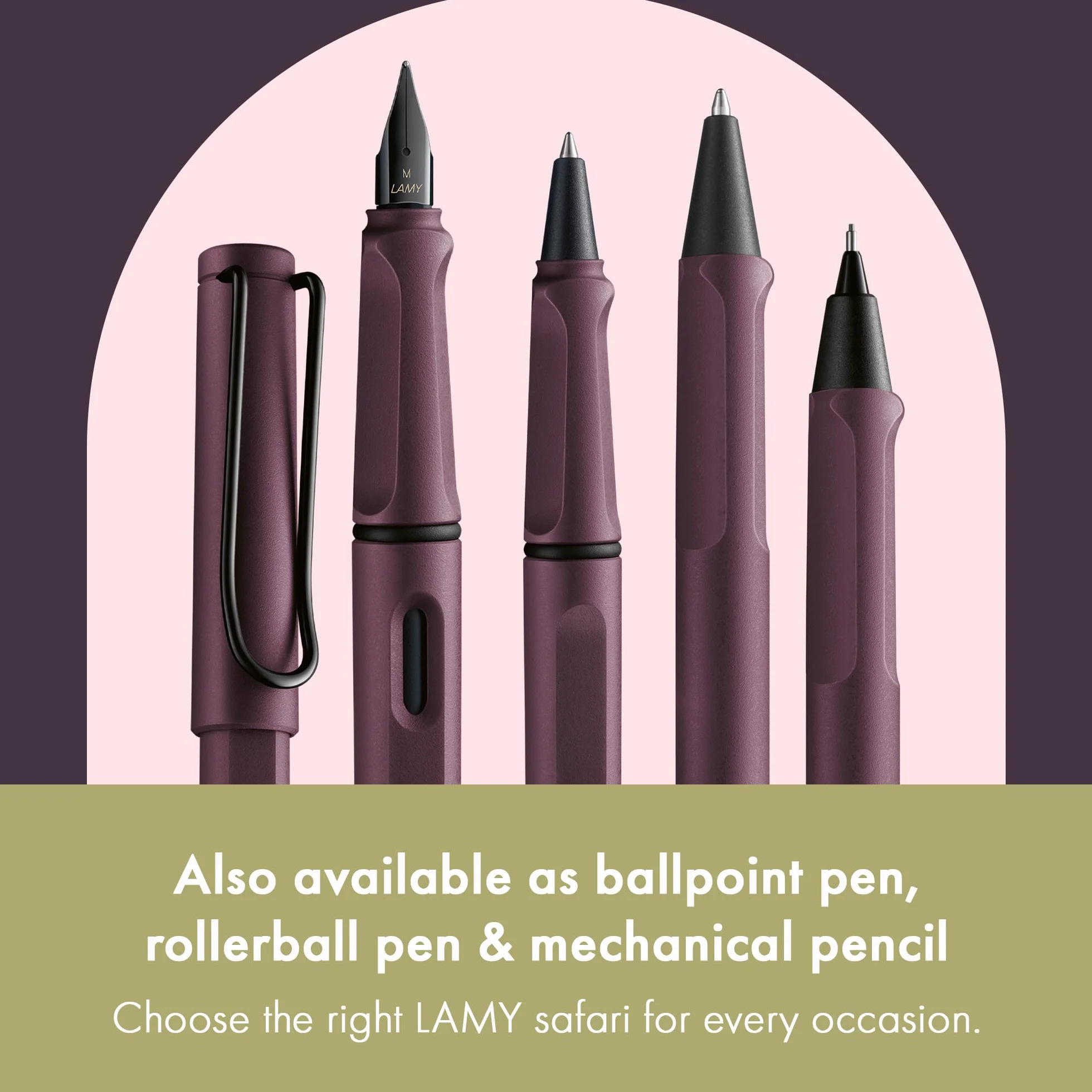Lamy safari scarlet pióro wieczne z ergonomicznym uchwytem i polerowaną stalówką stalową o szerokości kreski F – wytrzymałe tworzywo sztuczne ASA – w zestawie wkład atramentowy T 10 niebieski – dla