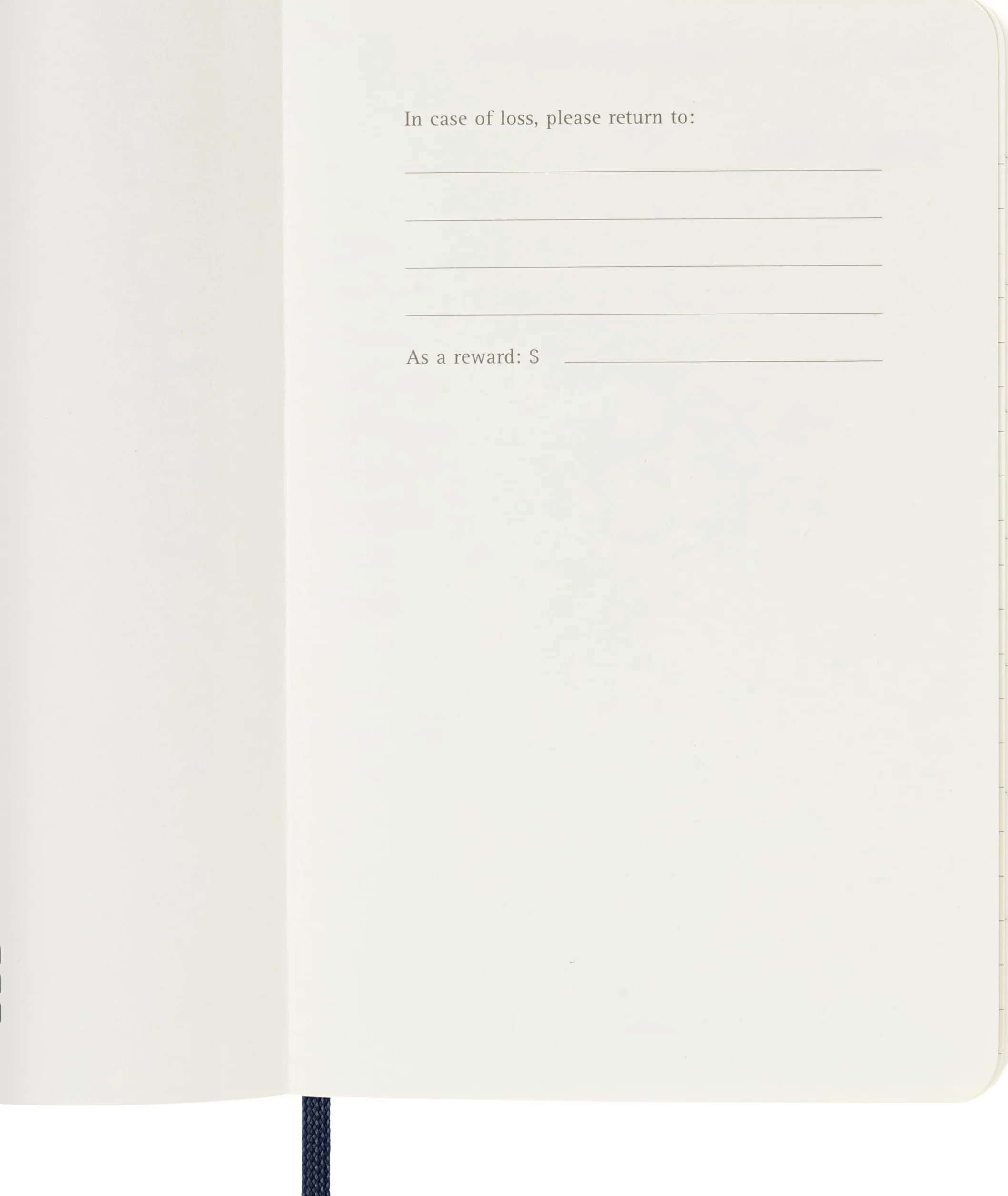 Moleskine 12 Monate Wochen Notizkalender 2026, Pocket/A6, Weicher Einband, Saphir