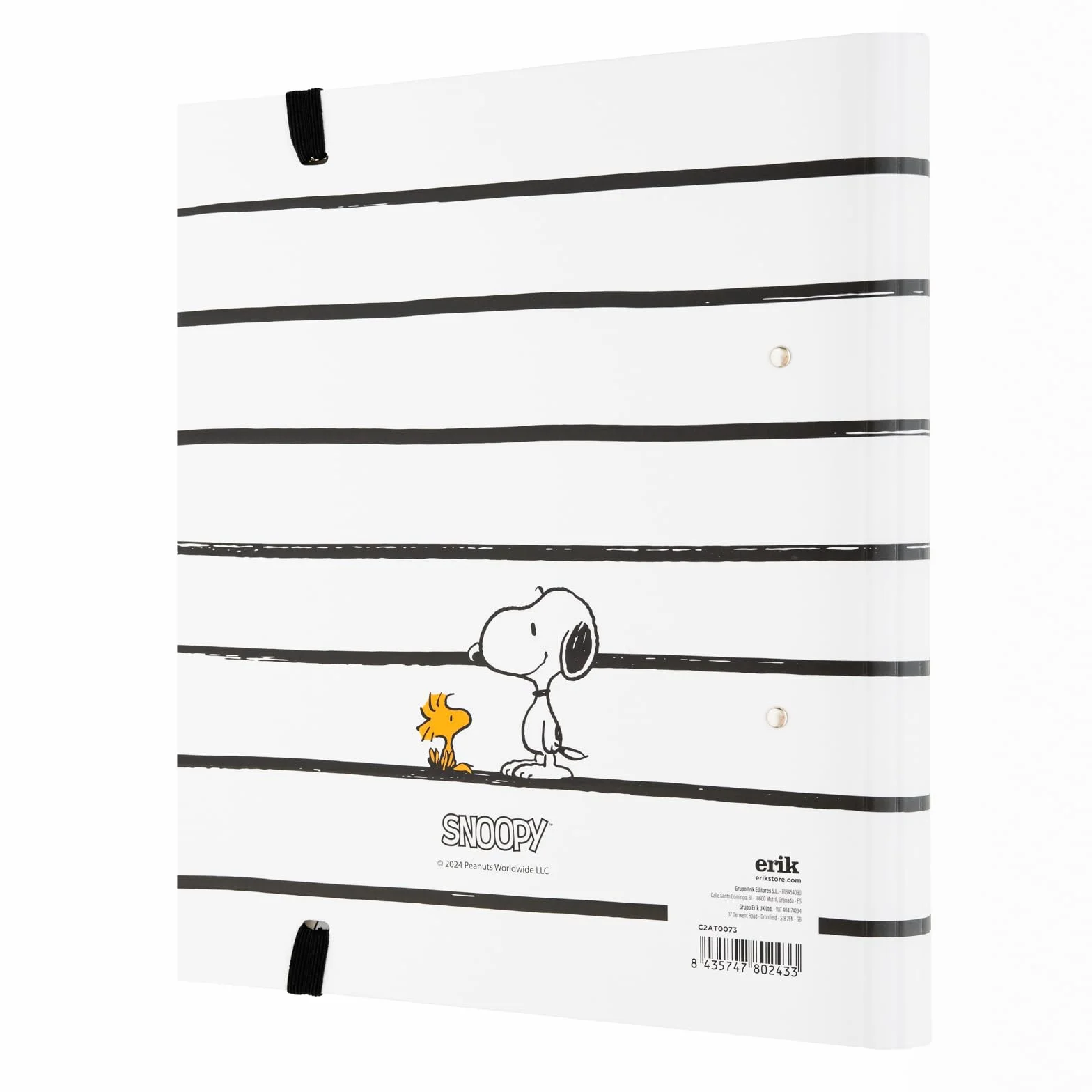 Grupo Erik Snoopy 2 Ring Binder A4 27 x 32 cm