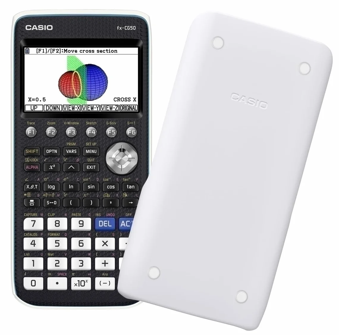 Casio FX-CG50 Kalkulator Naukowy, Czarny, 8x21 znaków