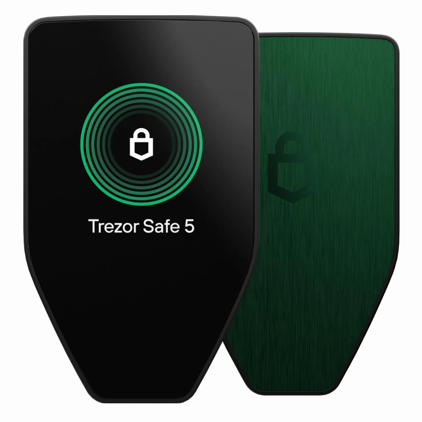 Trezor Safe 5 – Portfel Sprzętowy do Krypto z Secure Element i Hasłem, Kolorowy Ekran Dotykowy, Haptic Feedback, Bezpieczeństwo Bitcoina, Obsługuje Tysiące Coinów (Green Beryl)