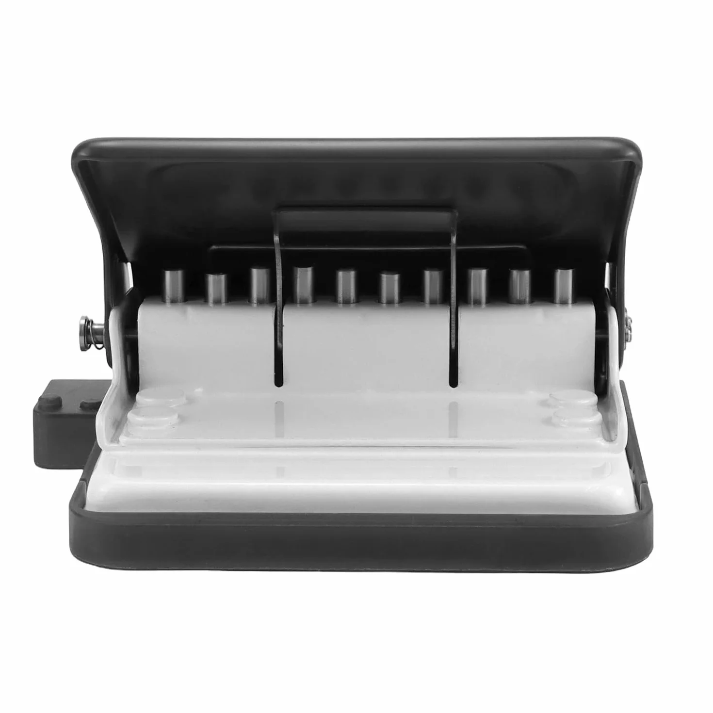 QWORK® Podnośnik do kalendarzy z 10 otworami pasuje do papieru A4/B5/A5, zawierający 10 kolorowych pierścieni do segregatora (30 otworów)