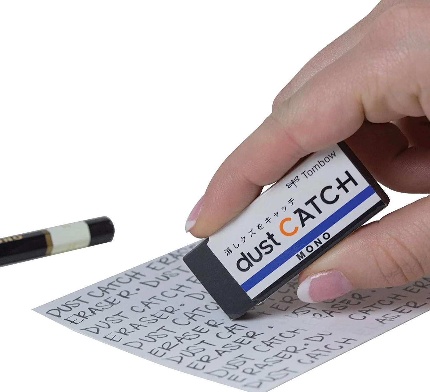 Tombow EN-DC MONO gumka do ścierania z funkcją odpylania dla czyszczenia bez pozostałości, 19 g (opakowanie 5 szt.)
