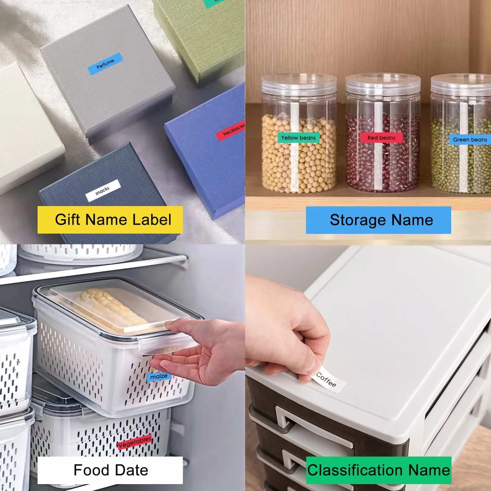 Gigmeta Zestaw 6 compatible with Dymo D1 Taśma 12mm x 7m compatible with Dymo Labelmanager PNP/160/210D/280/350/420P/450D/500TS, D1 45013 45017 45018 45019