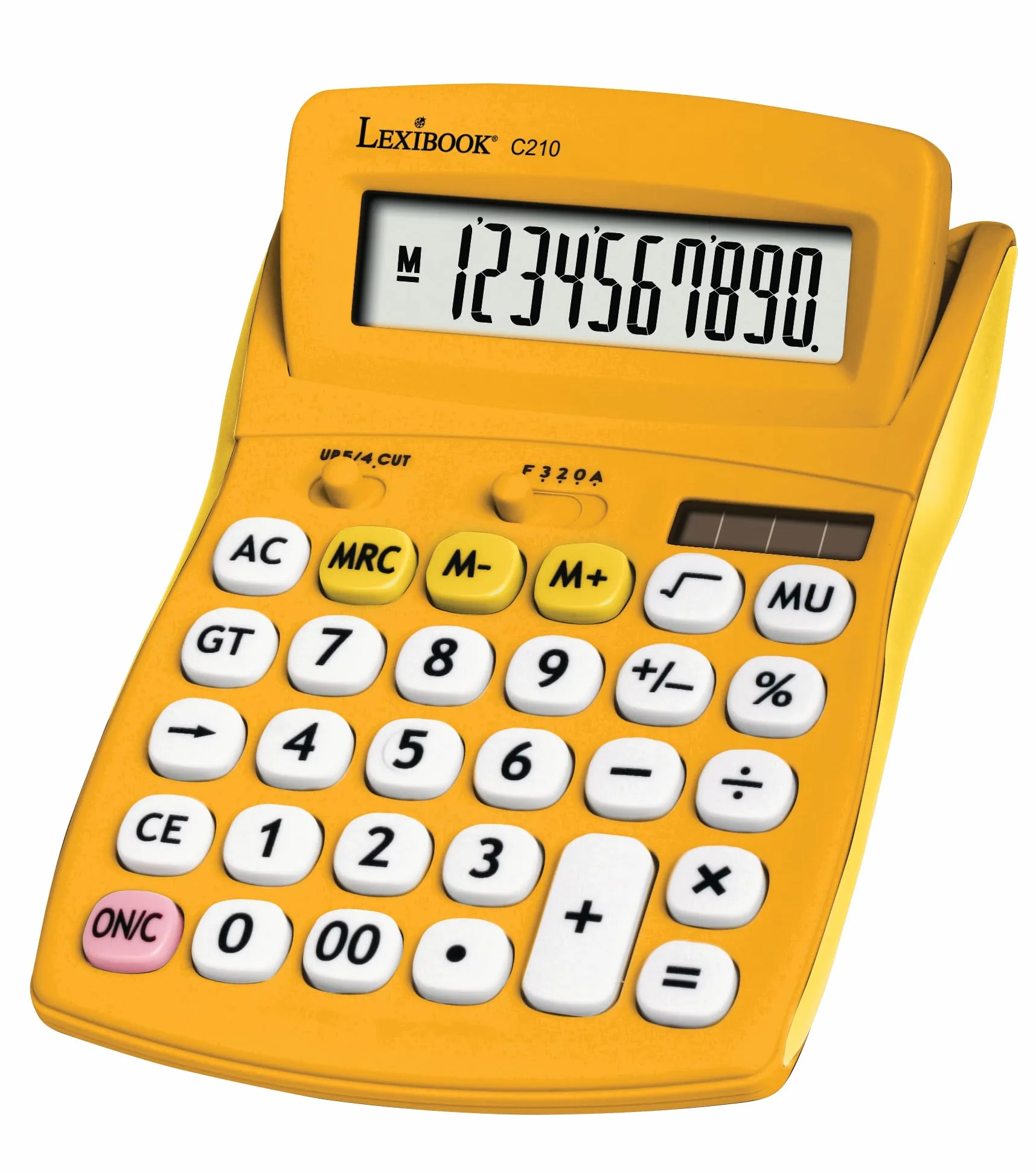 Lexibook Fruities Kalkulator Biurkowy 10 Cyfr Żółty C210D