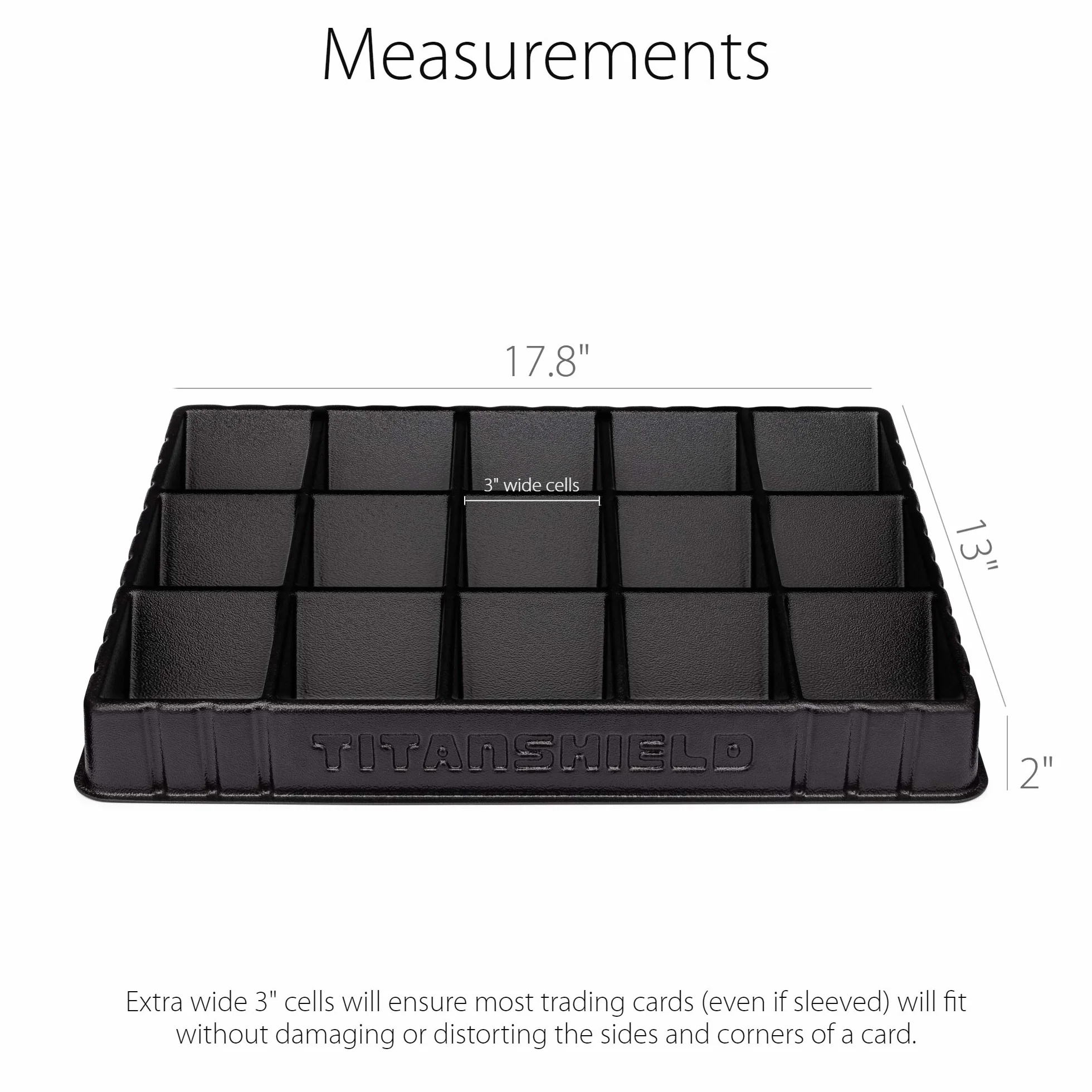 TitanShield Sorting Dealer Card Tray (Double Pack)