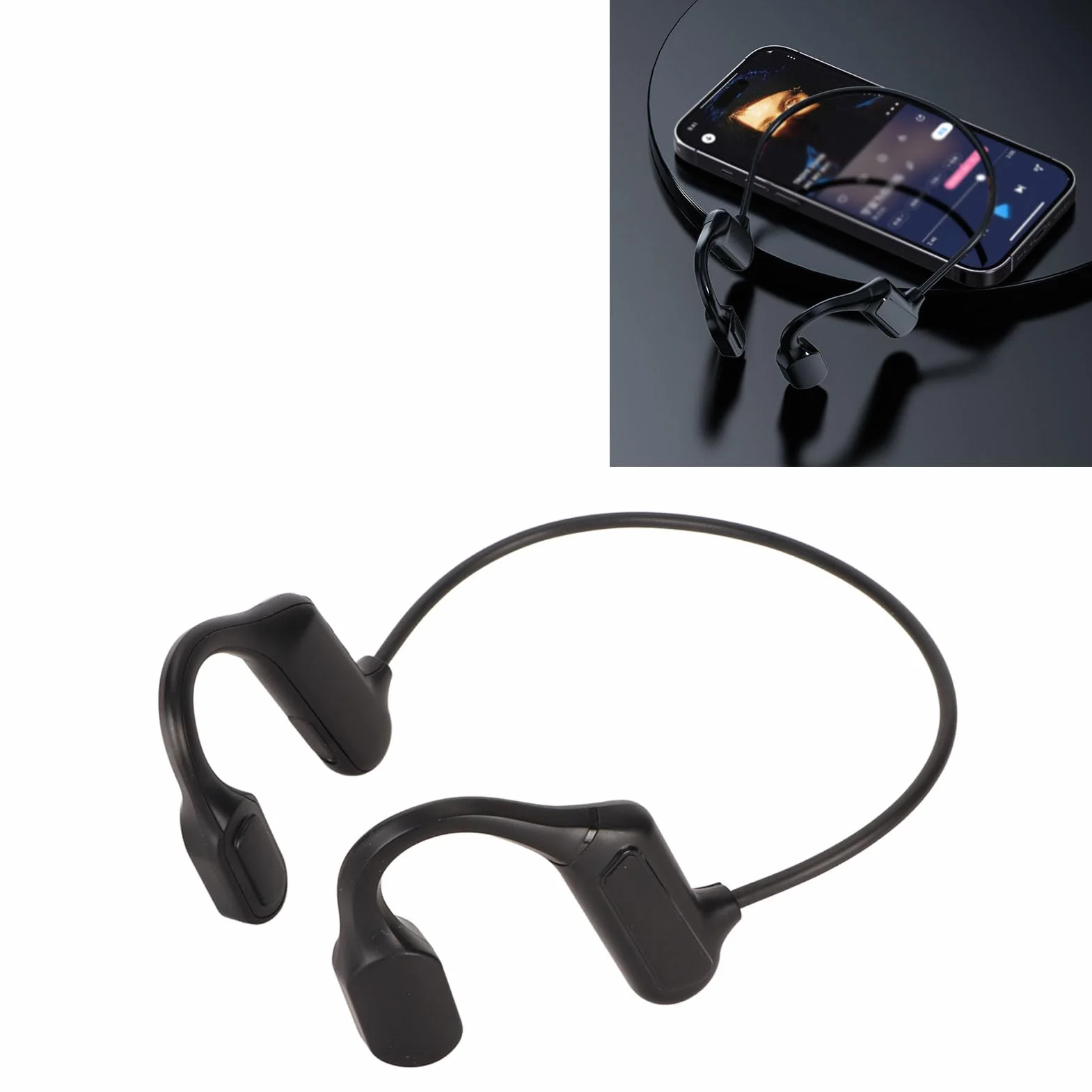 Słuchawki Douszne Tłumacza, Nauszne Bezprzewodowe Słuchawki Bluetooth do Tłumaczenia w Czasie Rzeczywistym, 144 Języki Urządzenie Tłumaczące z aplikacją, dla Androida dla OSX dla