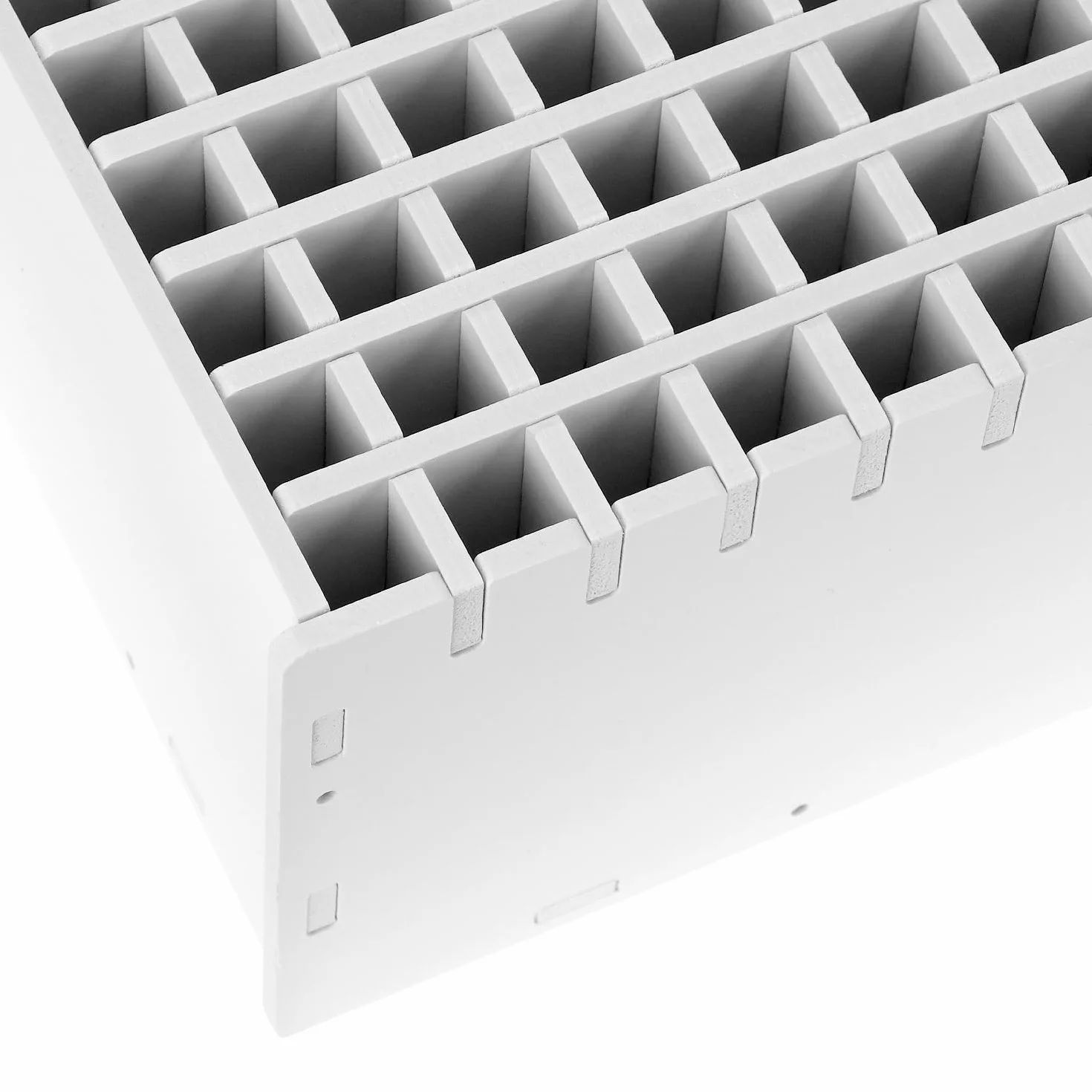 QWORK® Organizer na biurko, 180 sztuk, z tworzywa sztucznego, 27,5 x 13 x 33,5 cm, z możliwością układania w stos, na ołówki, kredki i markery
