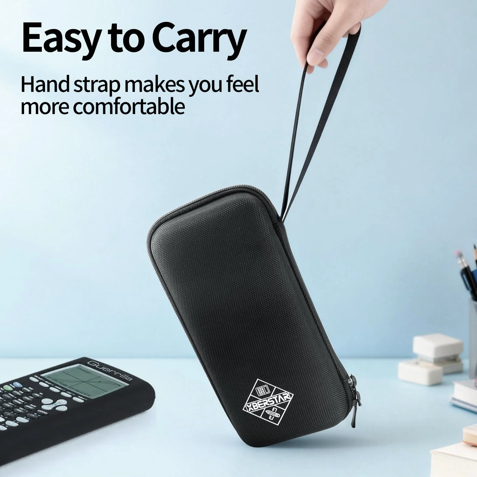 Etui do Texas Instruments TI-84 TI-83 Plus CE Kalkulatory graficzne, twarda torba EVA odporna na wstrząsy