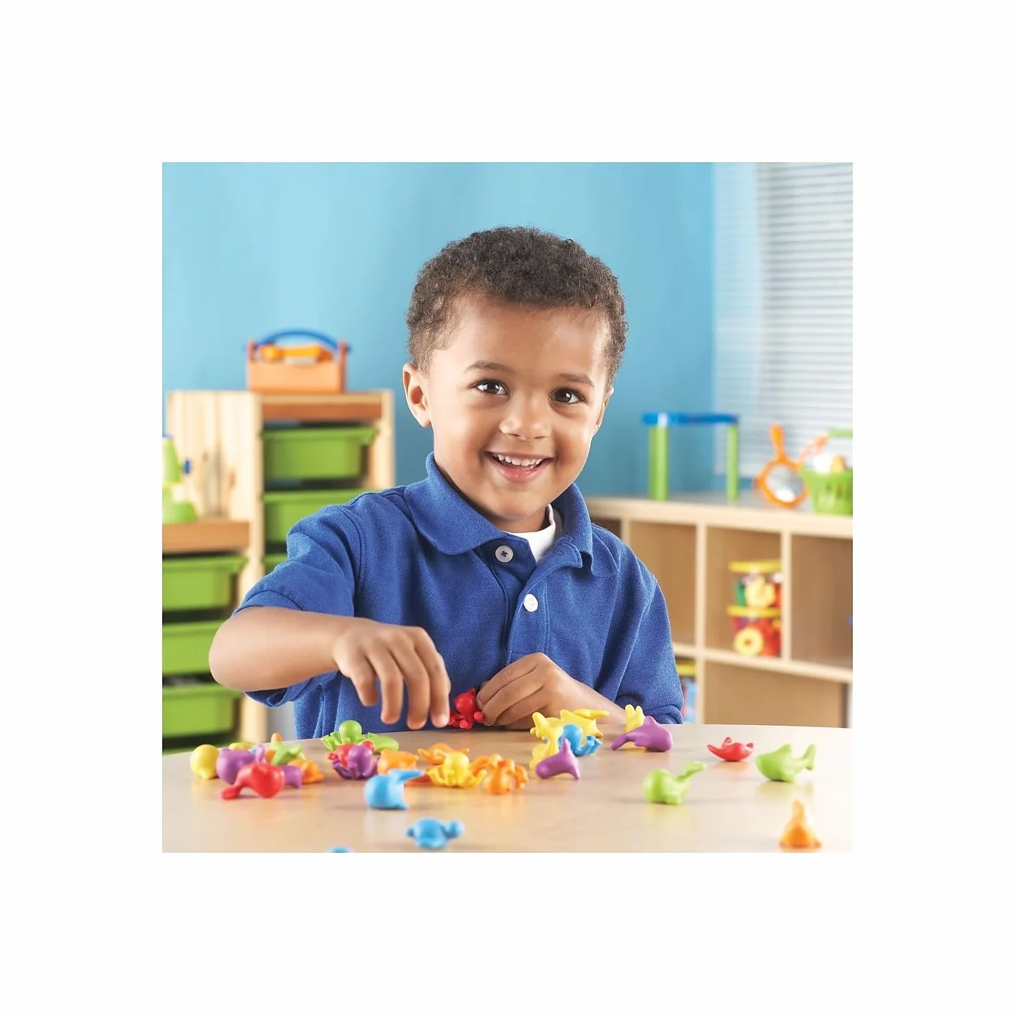 Learning Resources Under The Sea Ocean Counters Wanna 72-Kawałek Zestaw